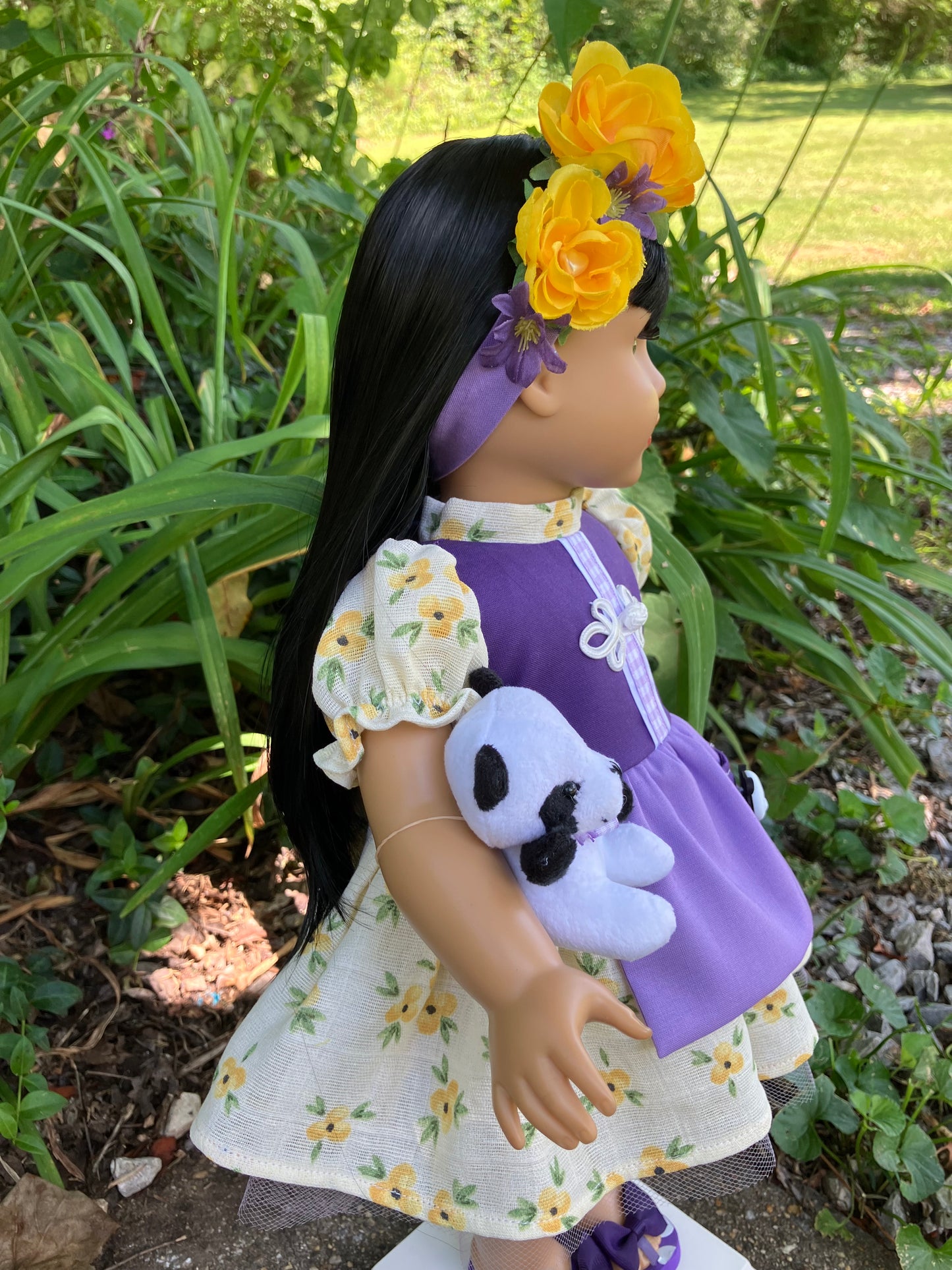 Almond Tea Outfit for 18 Inch American Girl Doll