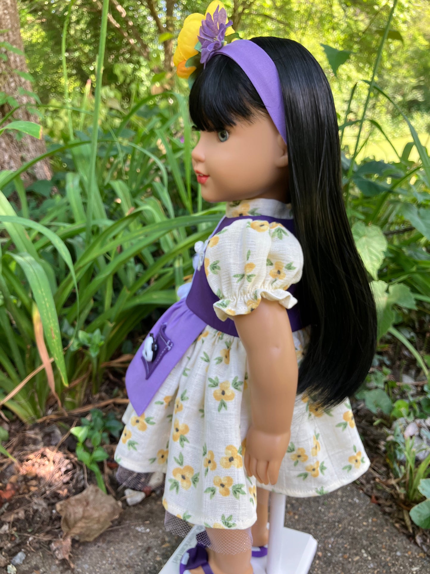 Almond Tea Outfit for 18 Inch American Girl Doll