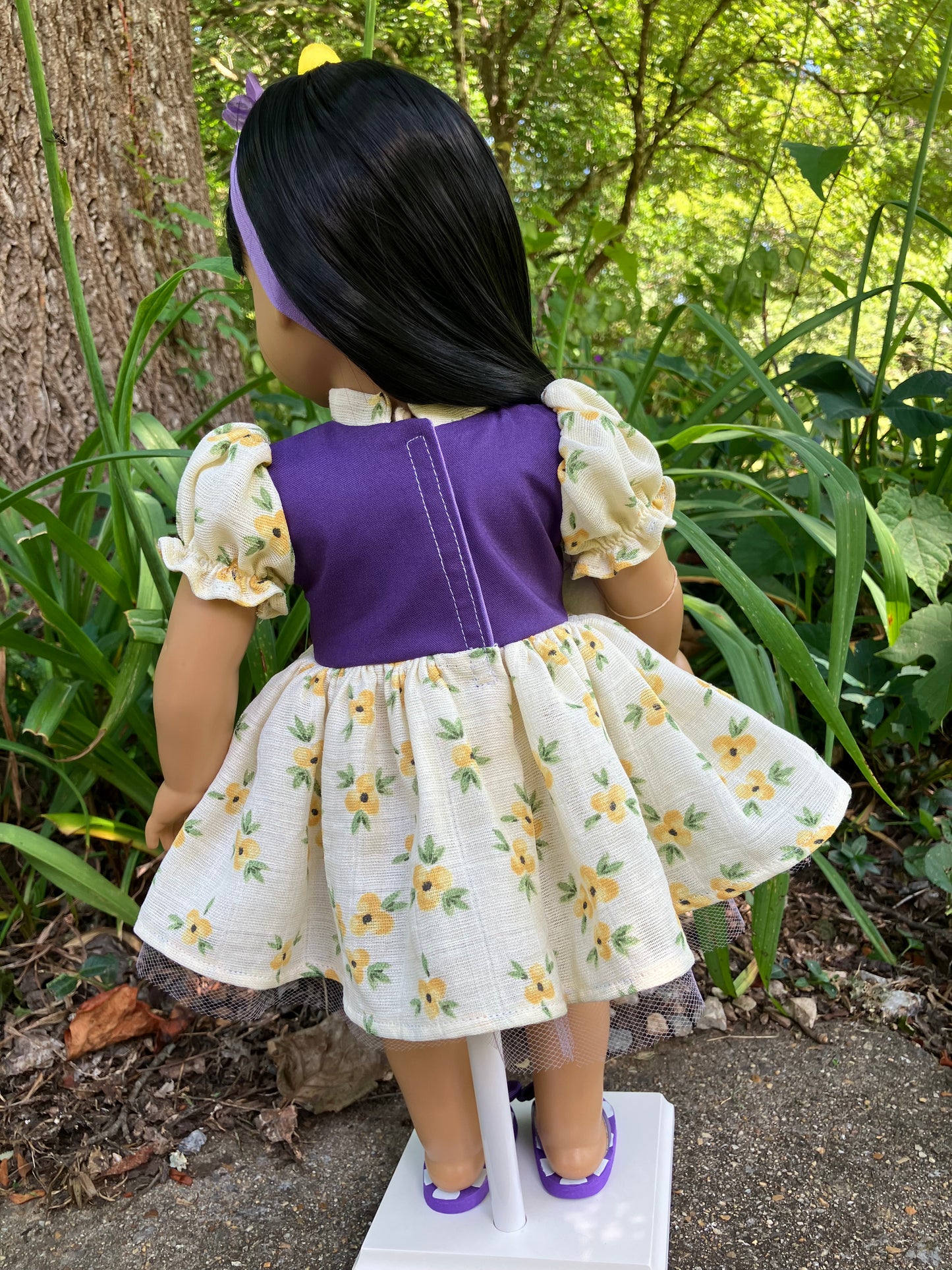Almond Tea Outfit for 18 Inch American Girl Doll