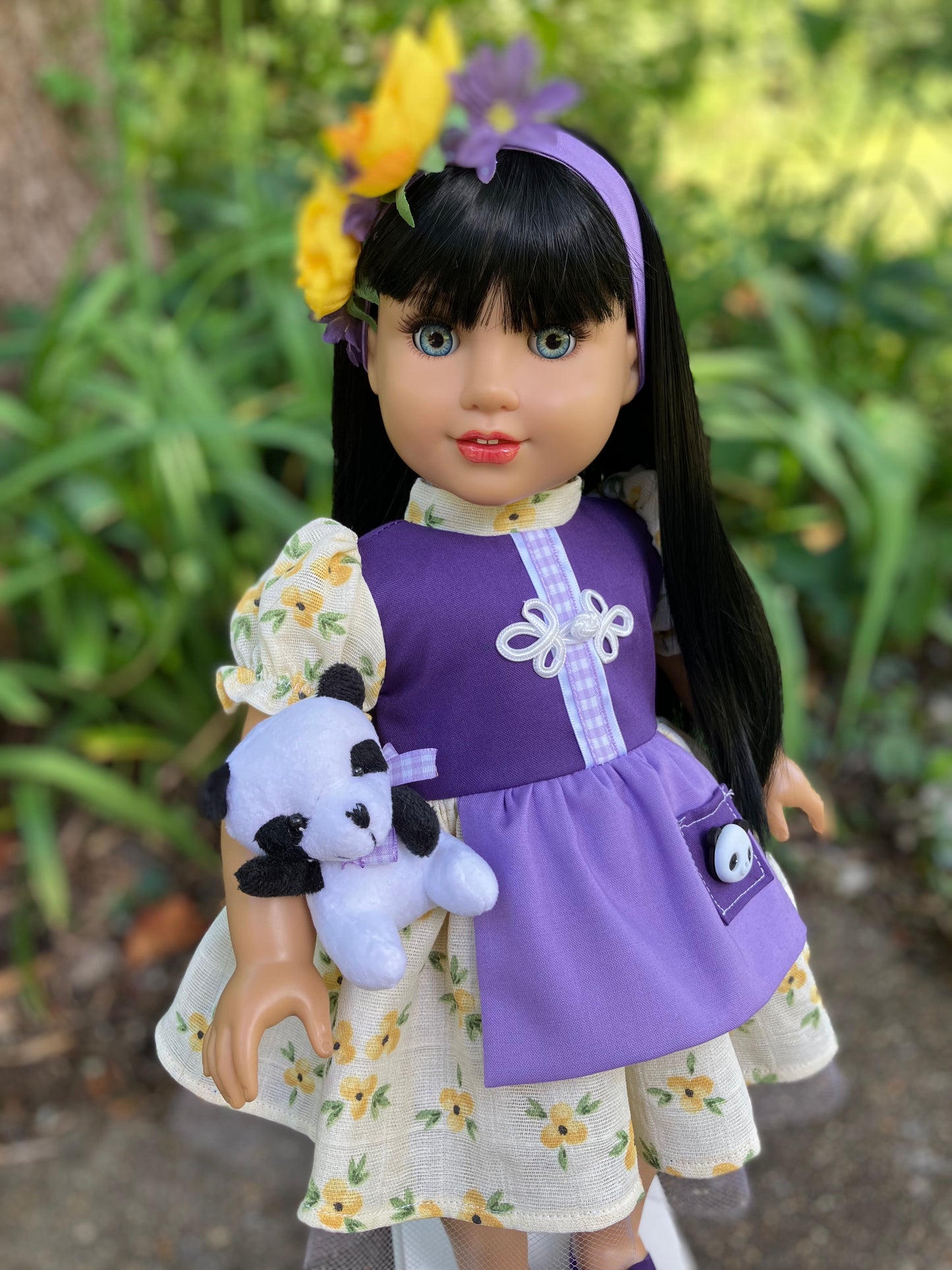Almond Tea Outfit for 18 Inch American Girl Doll