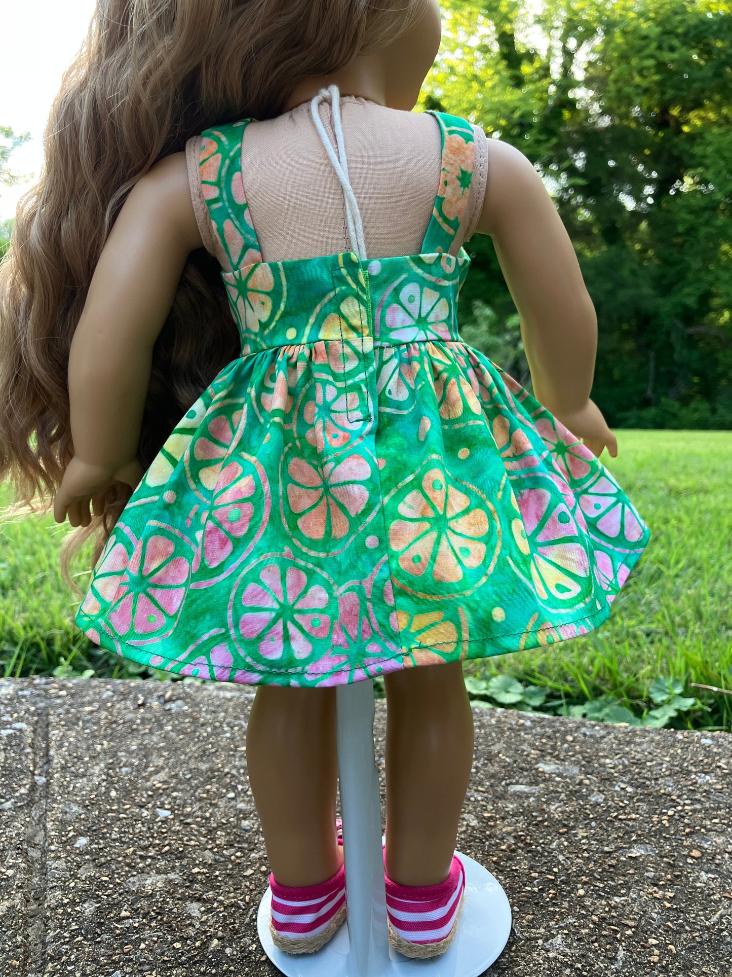 Tropical Summer Outfit for 18 Inch American Girl Doll
