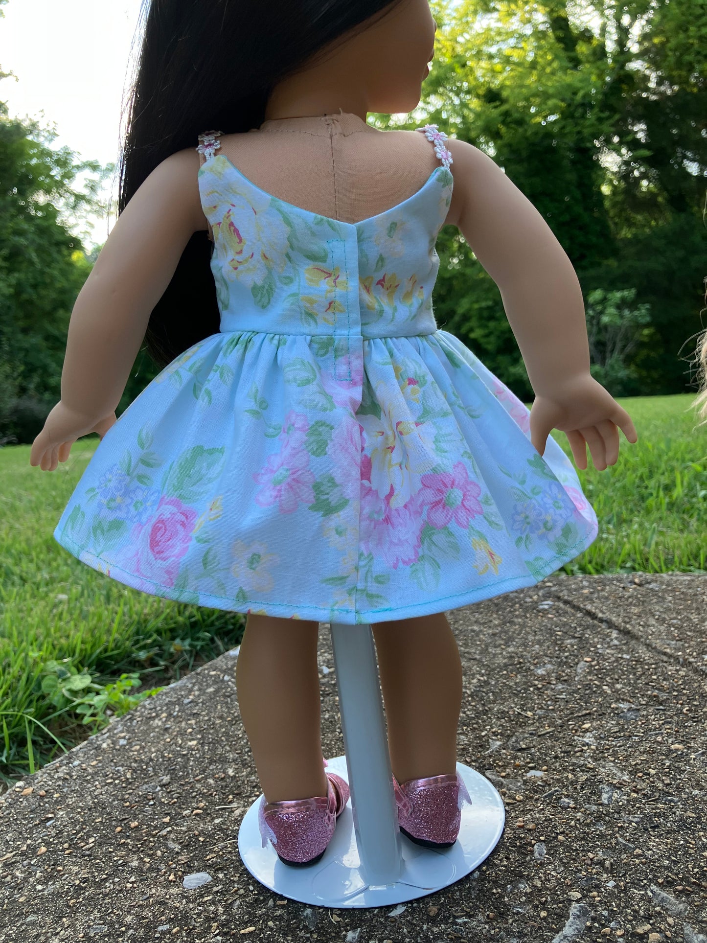 Summer Rose Outfit for 18 Inch American Girl Doll