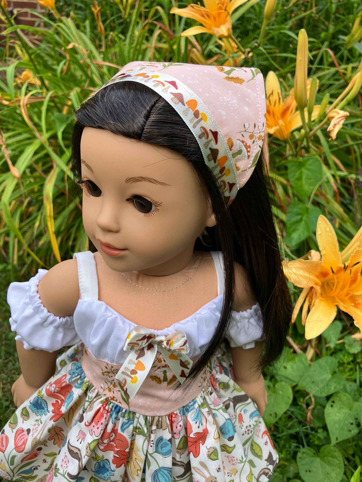 Country Forest Outfit for 18 Inch American Girl Doll