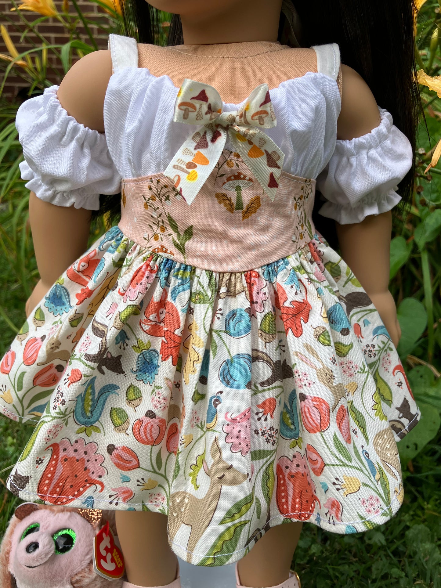 Country Forest Outfit for 18 Inch American Girl Doll