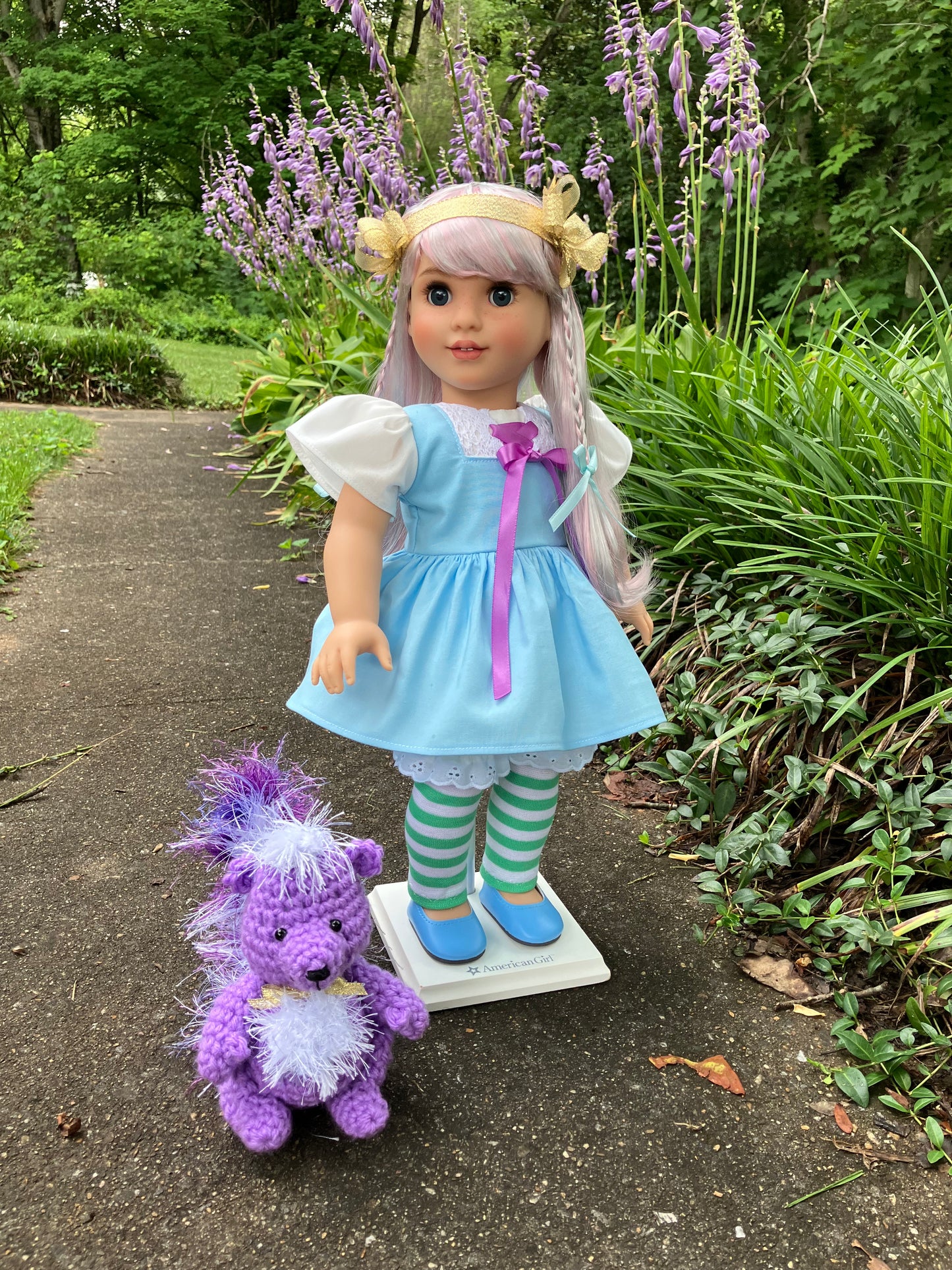 Custom American Girl Doll - Angel Cake & Soufflé