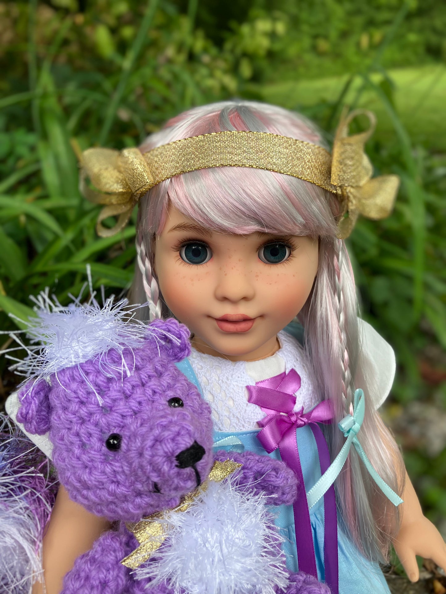 Custom American Girl Doll - Angel Cake & Soufflé