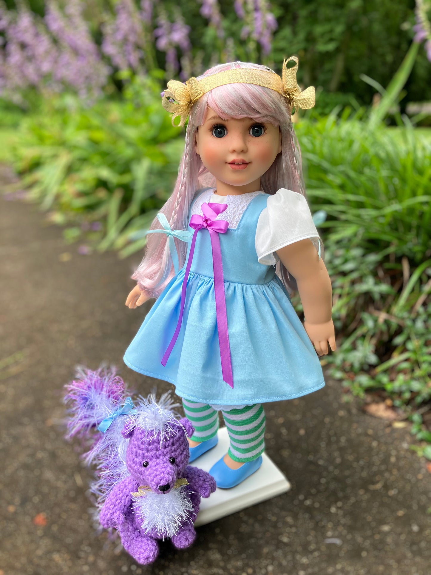 Custom American Girl Doll - Angel Cake & Soufflé