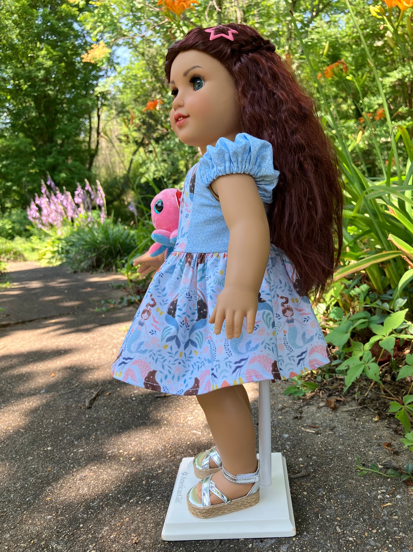 Summer Mermaid Outfit for 18 Inch American Girl Doll