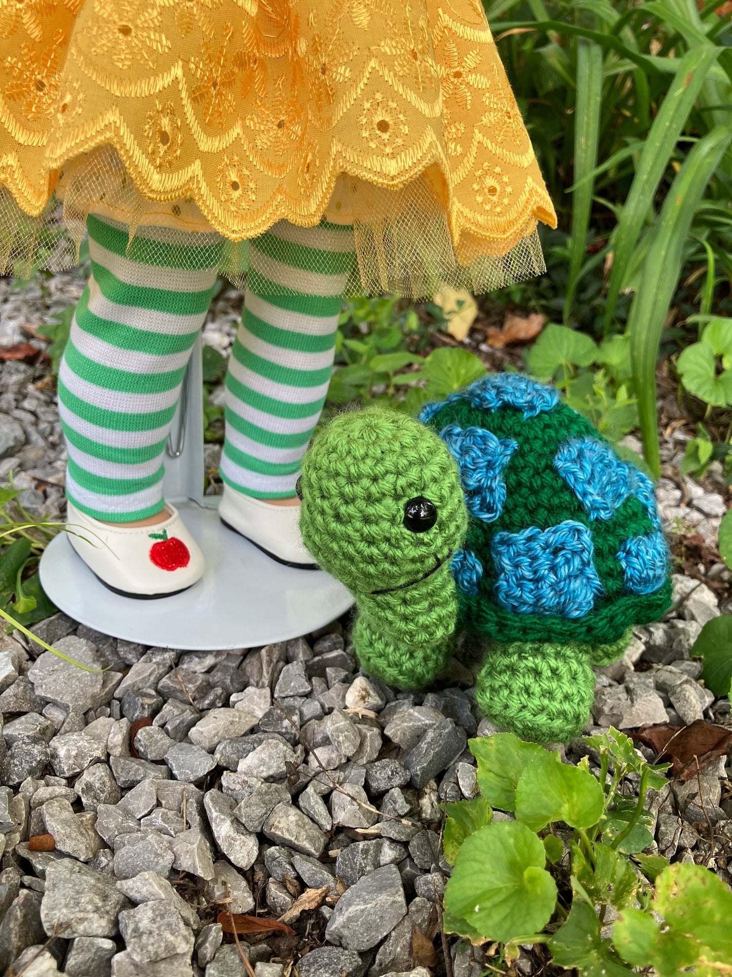 Custom American Girl Doll - Apple Dumpling & Tea Time Turtle