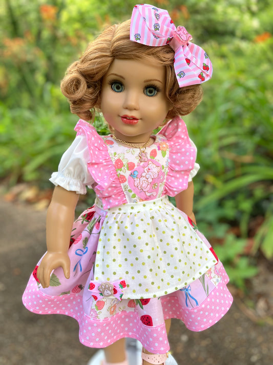 Custard Kitten Outfit for 18 Inch American Girl Doll