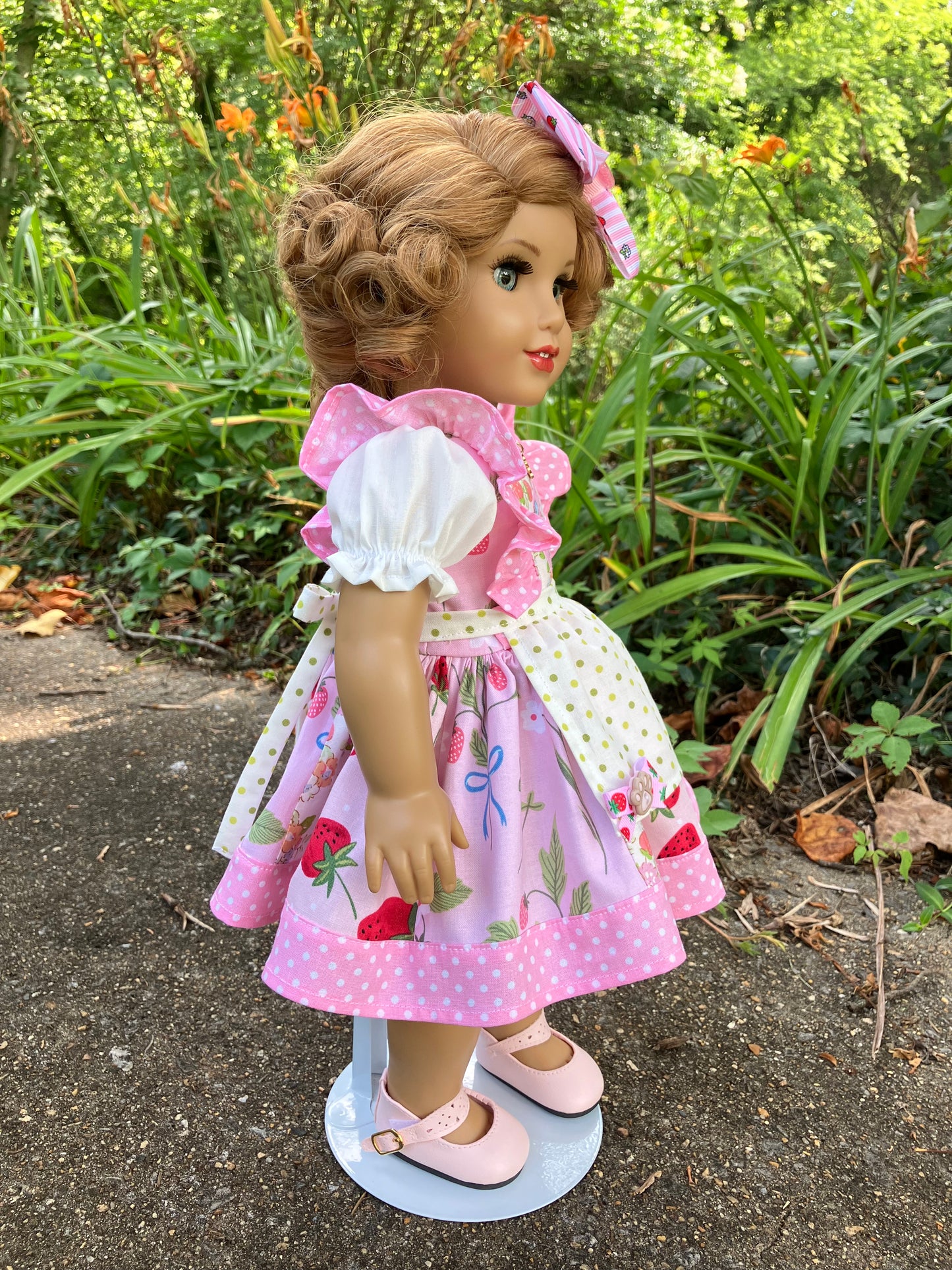 Custard Kitten Outfit for 18 Inch American Girl Doll
