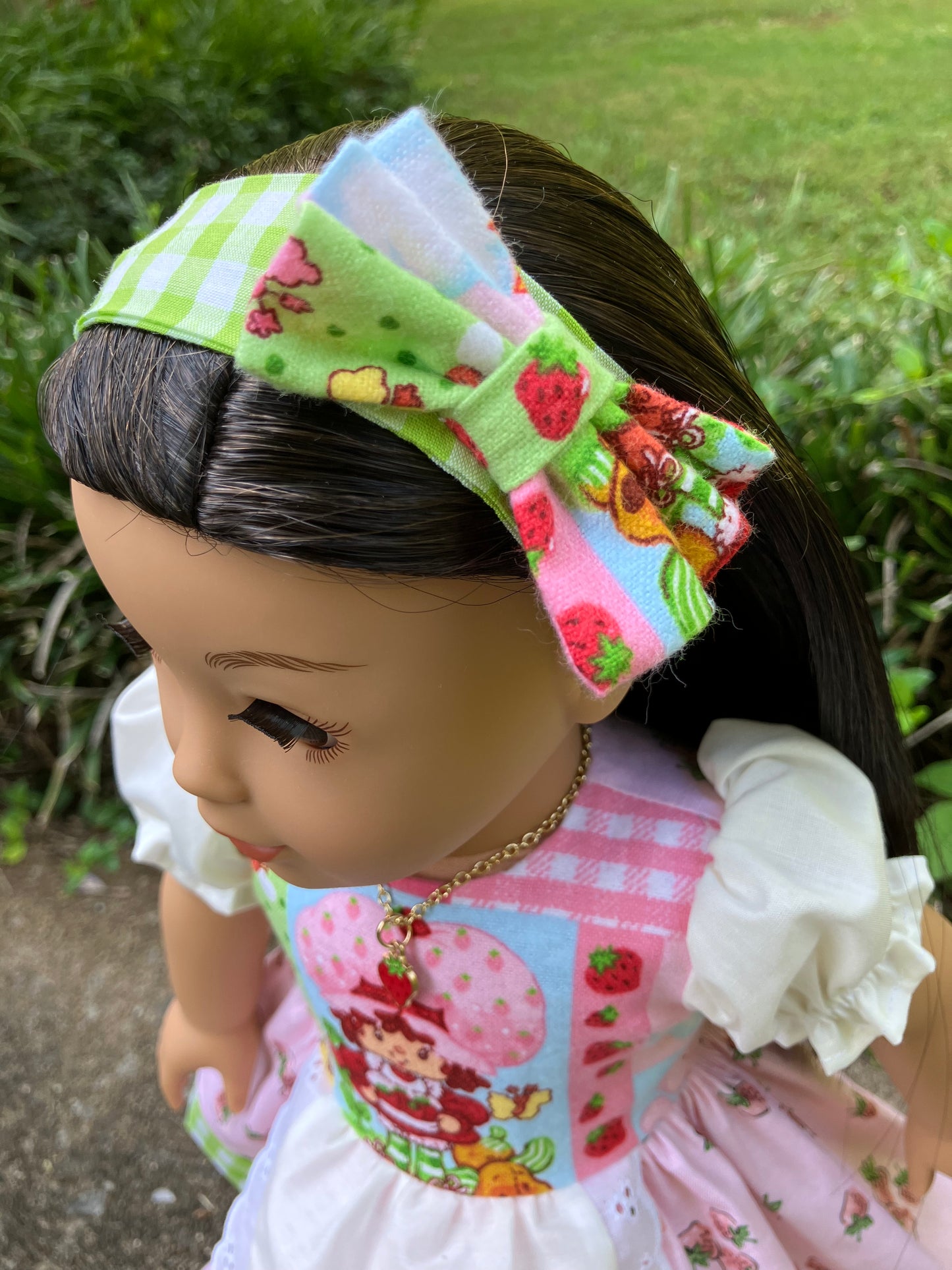 Strawberry Shortcake Outfit for 18 Inch American Girl Doll
