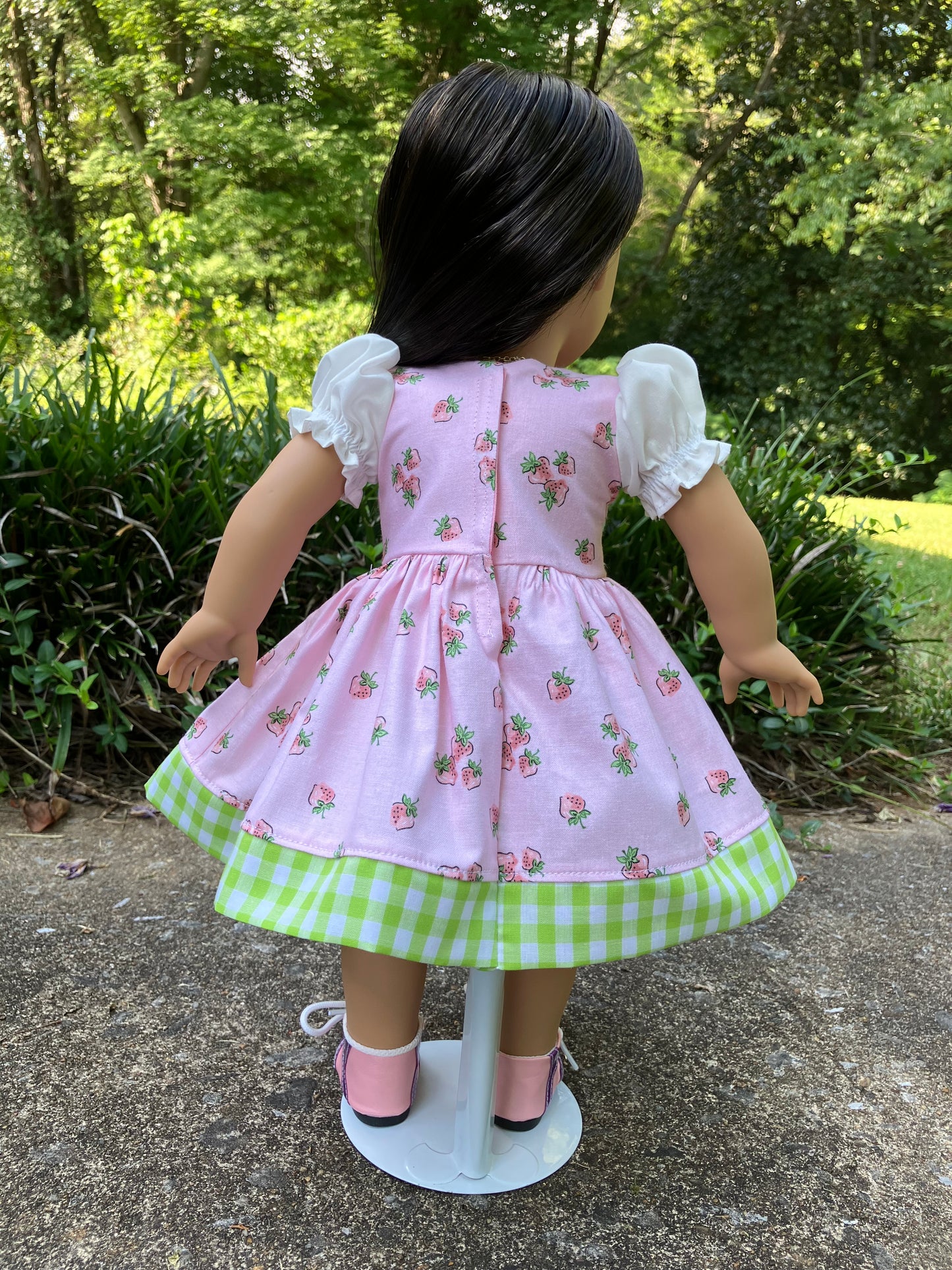 Strawberry Shortcake Outfit for 18 Inch American Girl Doll