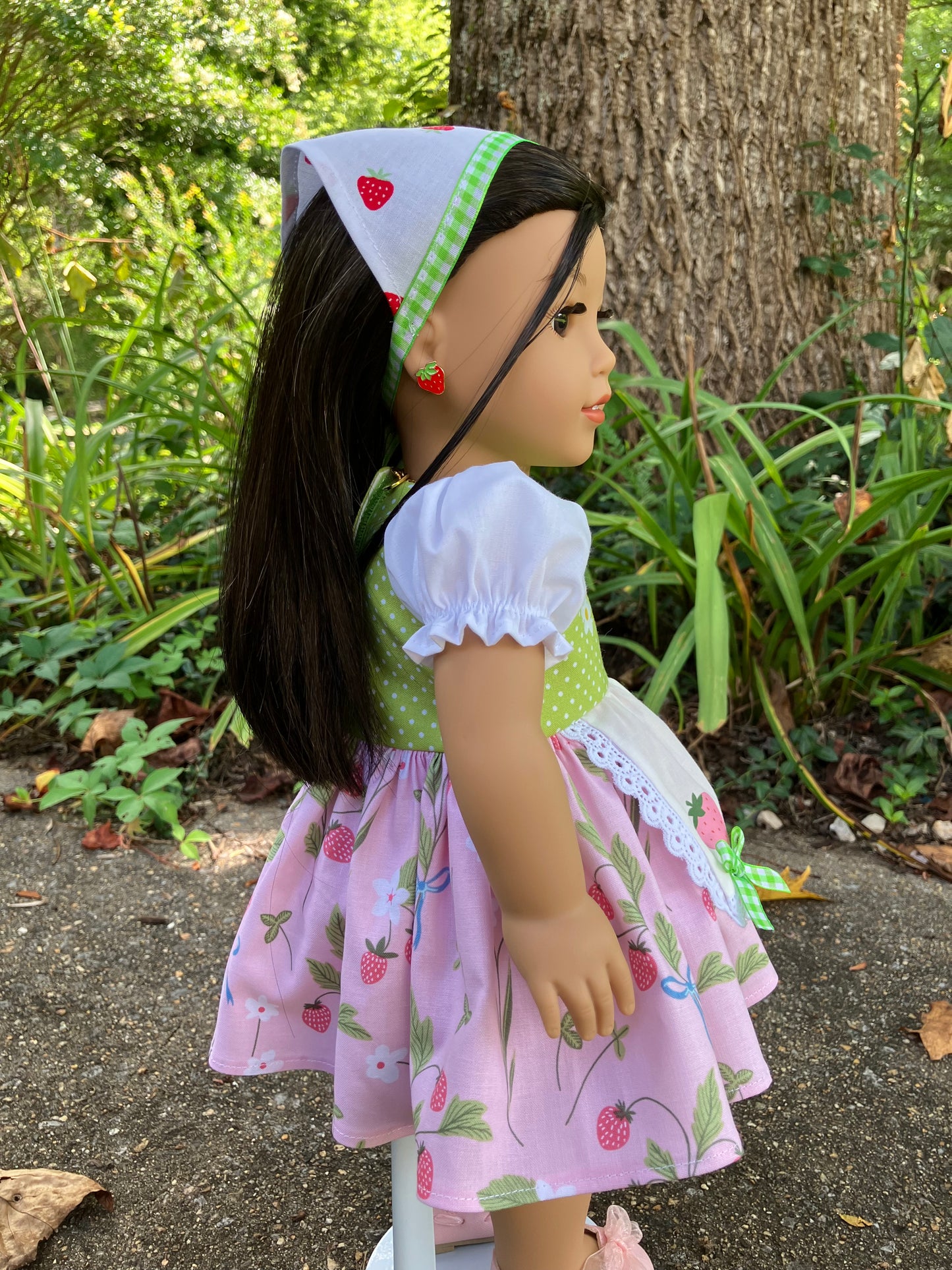 Strawberry Shortcake Outfit for 18 Inch American Girl Doll