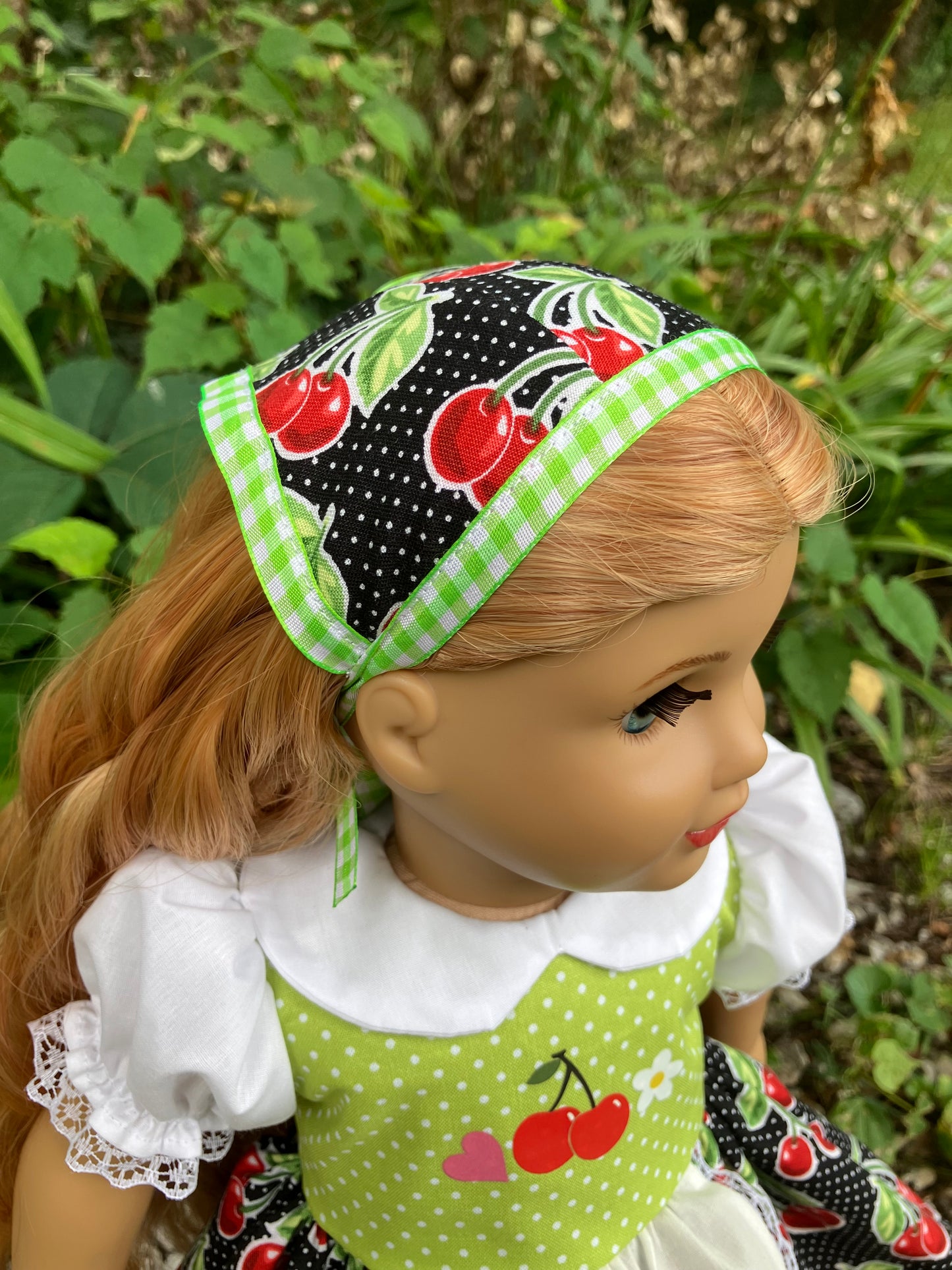 Cherries Jubilee Outfit for 18 Inch American Girl Doll