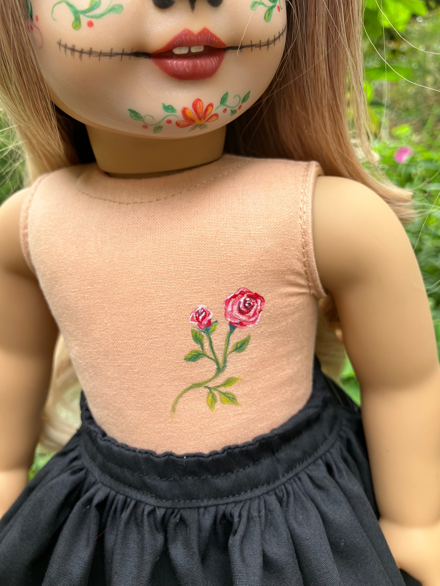 Custom Day of the Dead American Girl Doll - Nocturne