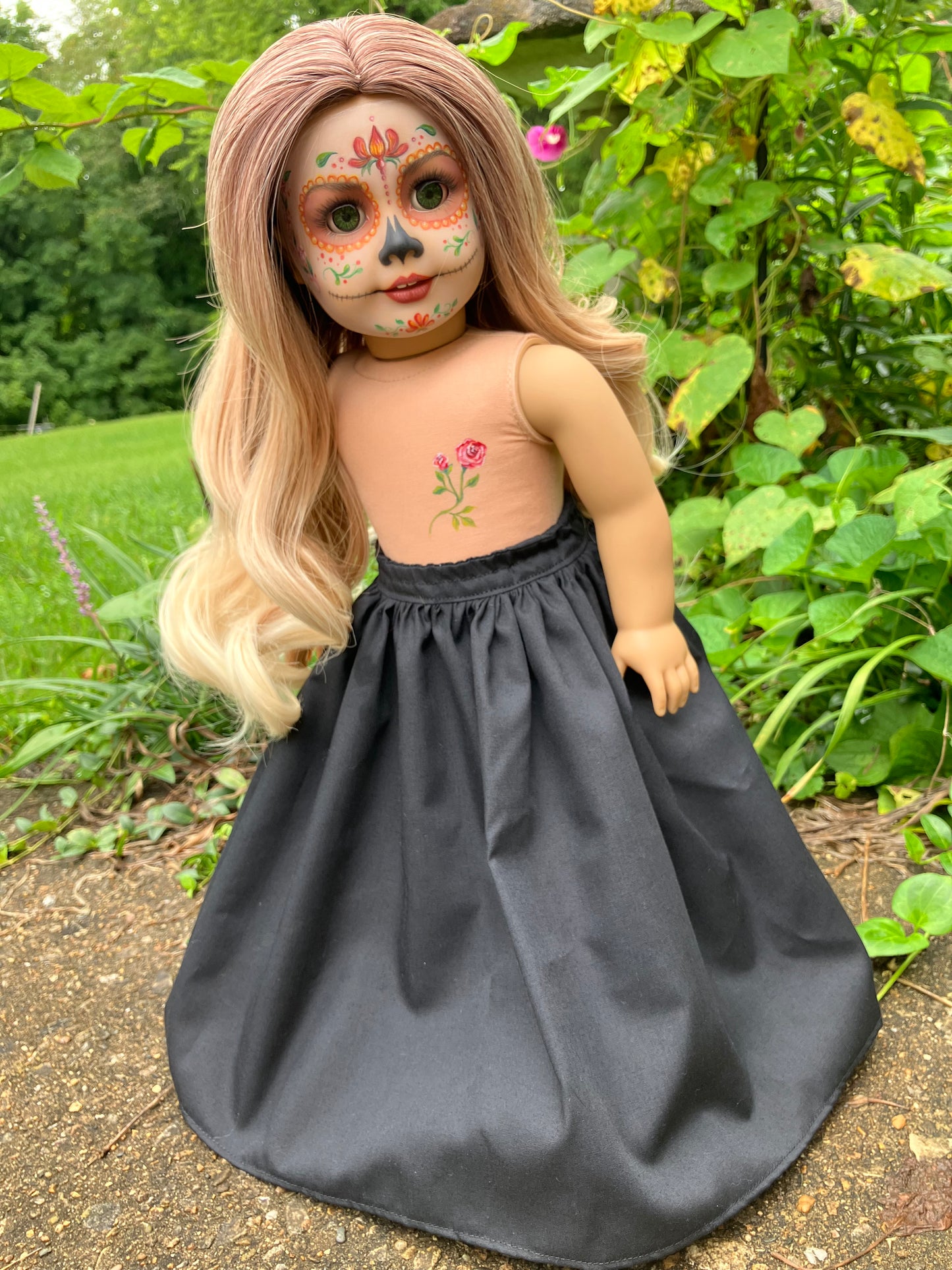 Custom Day of the Dead American Girl Doll - Nocturne