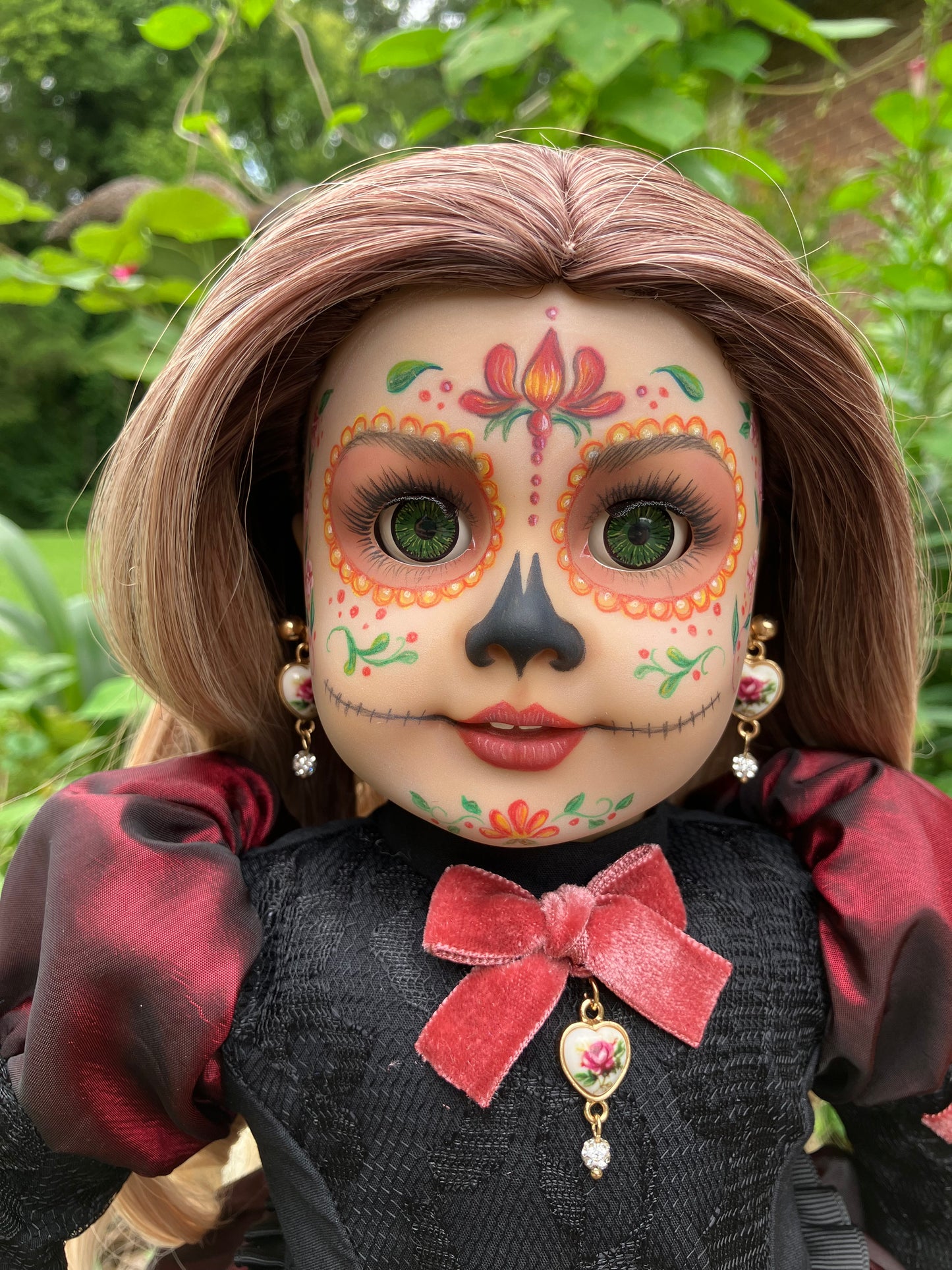 Custom Day of the Dead American Girl Doll - Nocturne