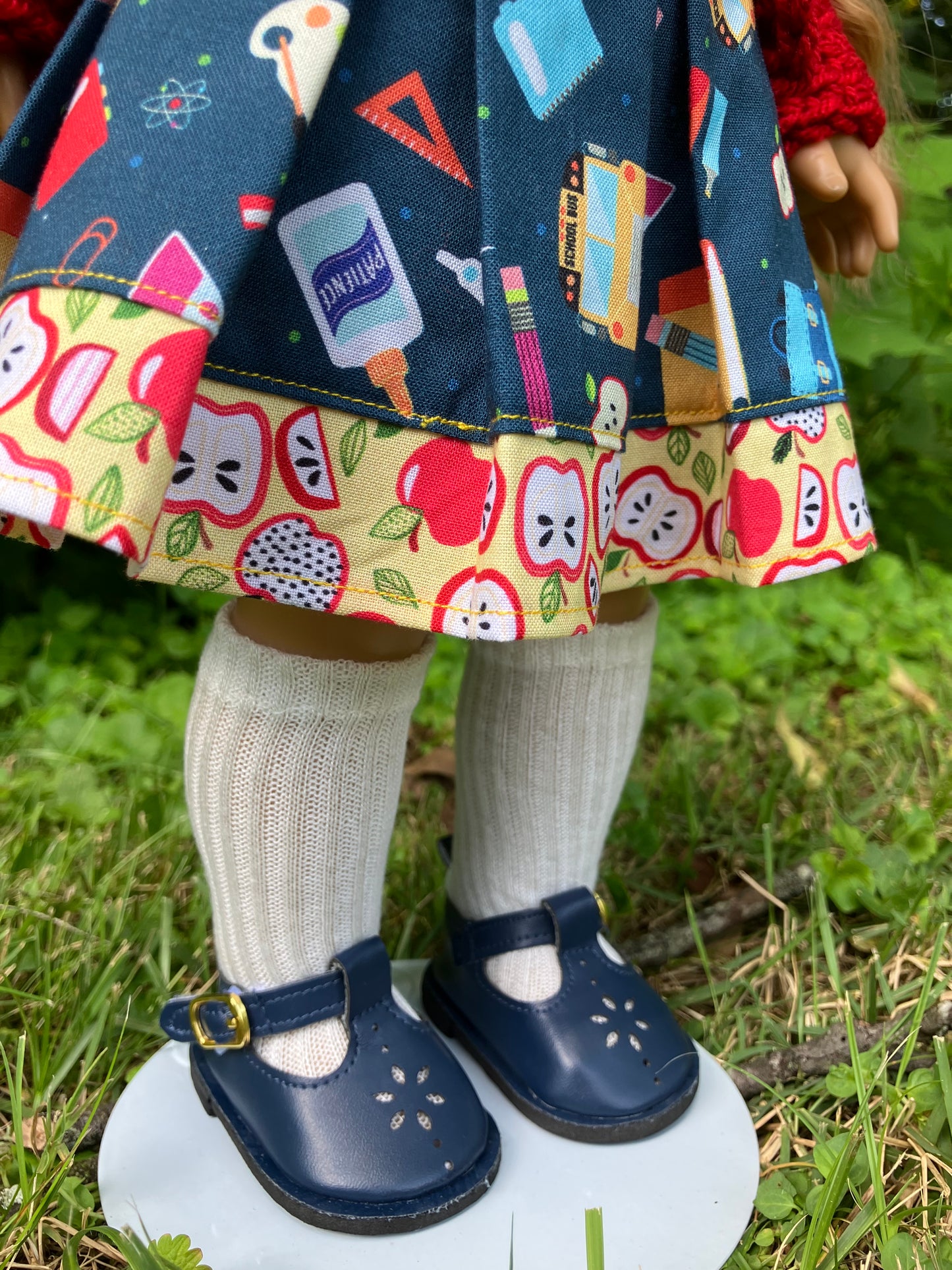 Fall Back to School Outfit for 18 Inch American Girl Doll