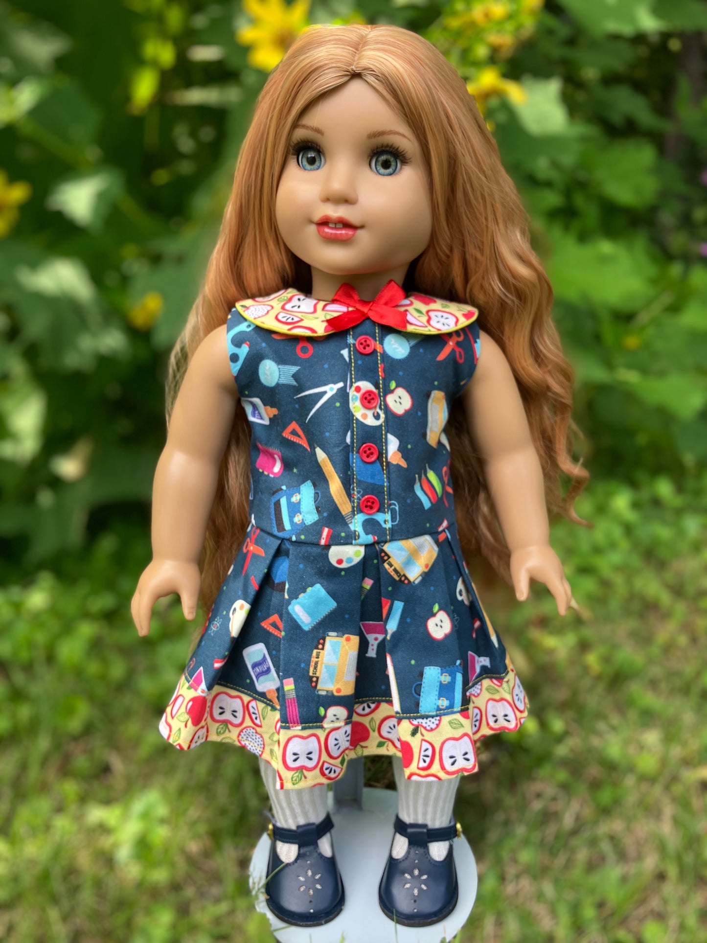 Fall Back to School Outfit for 18 Inch American Girl Doll