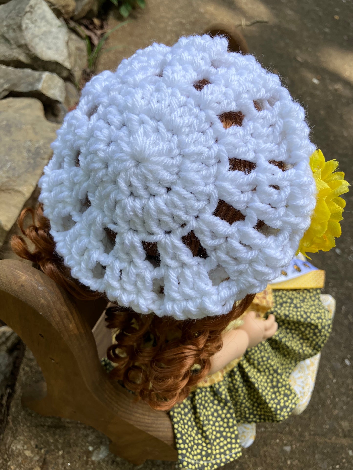 Fall Sunflowers & Honeybees Outfit for 15 Inch Meadowdoll Moppet