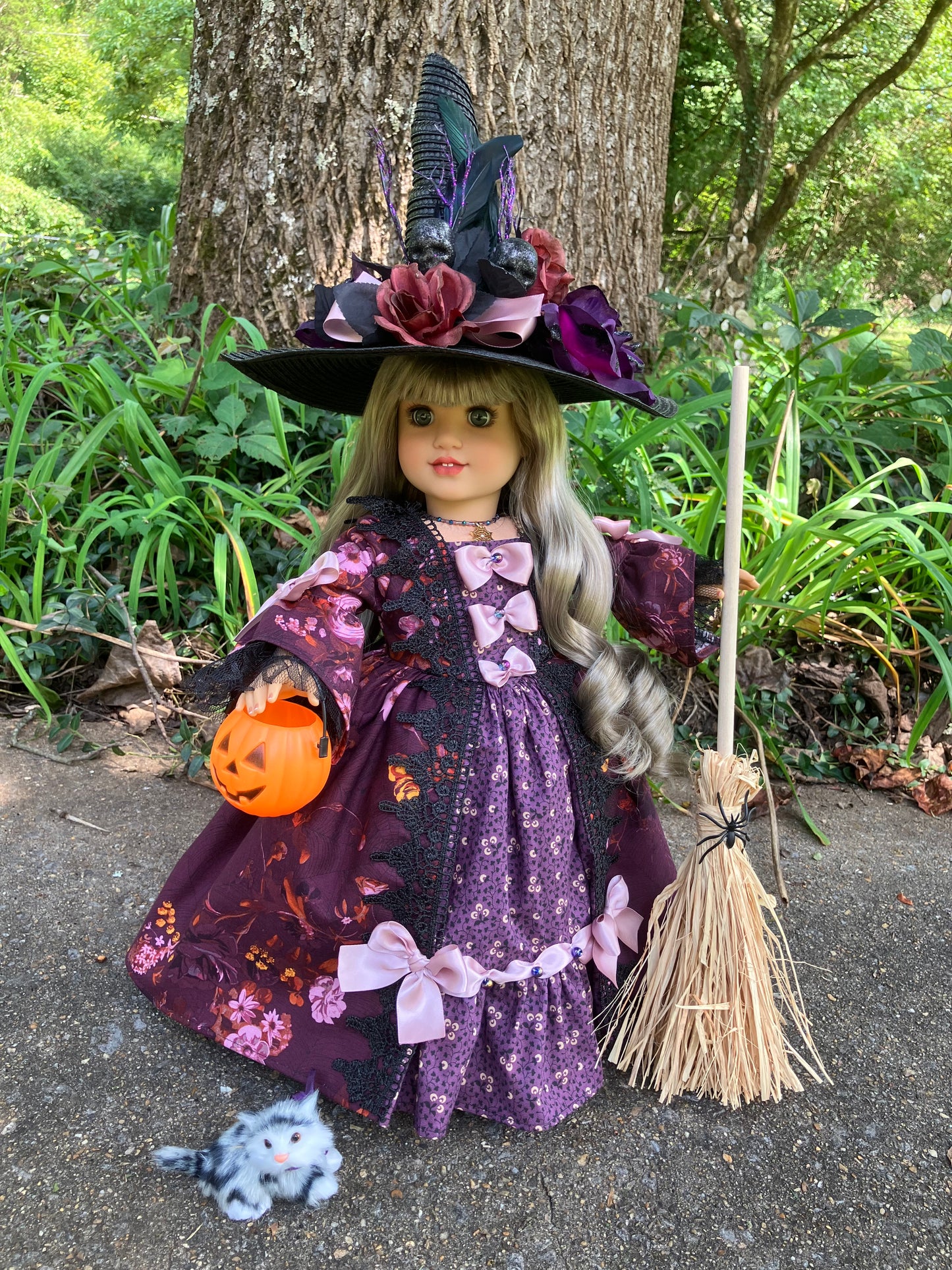Custom Halloween Witch American Girl Doll - Gwendolyn