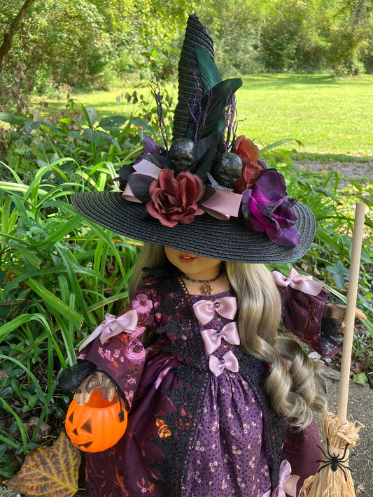 Custom Halloween Witch American Girl Doll - Gwendolyn