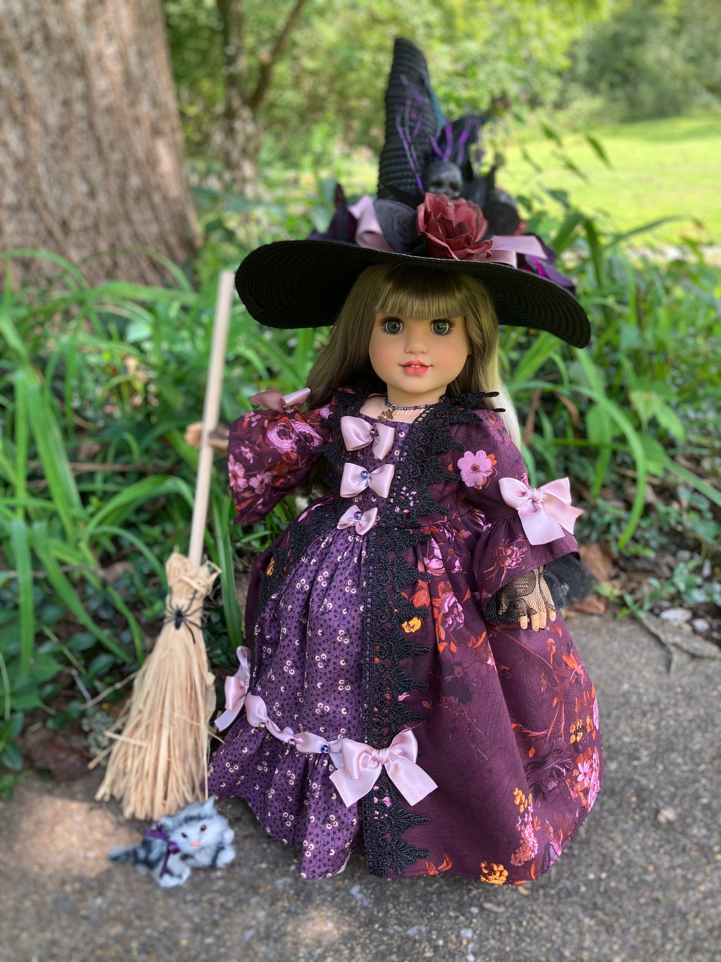 Custom Halloween Witch American Girl Doll - Gwendolyn