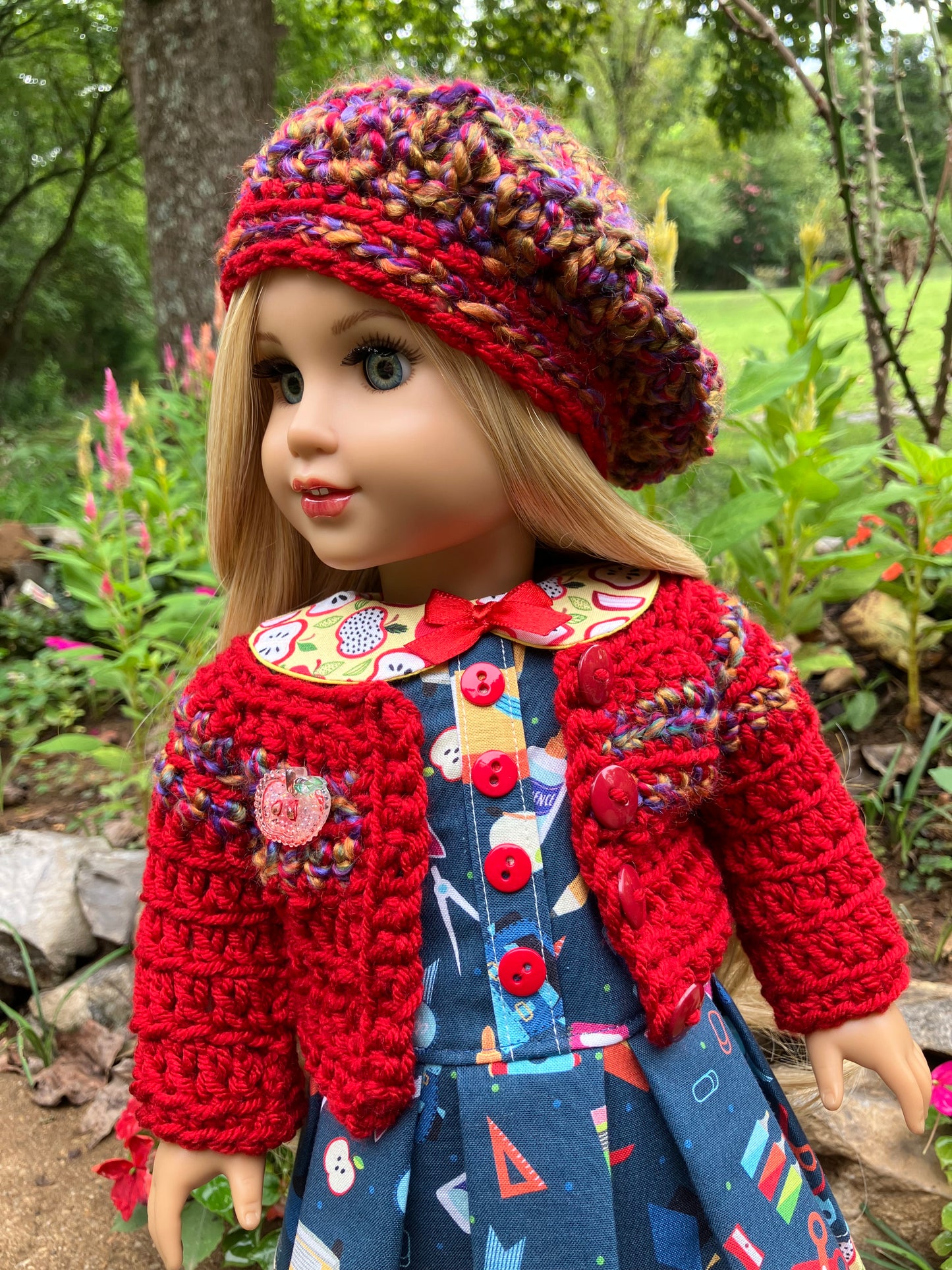 Fall Back to School Outfit for 18 Inch American Girl Doll