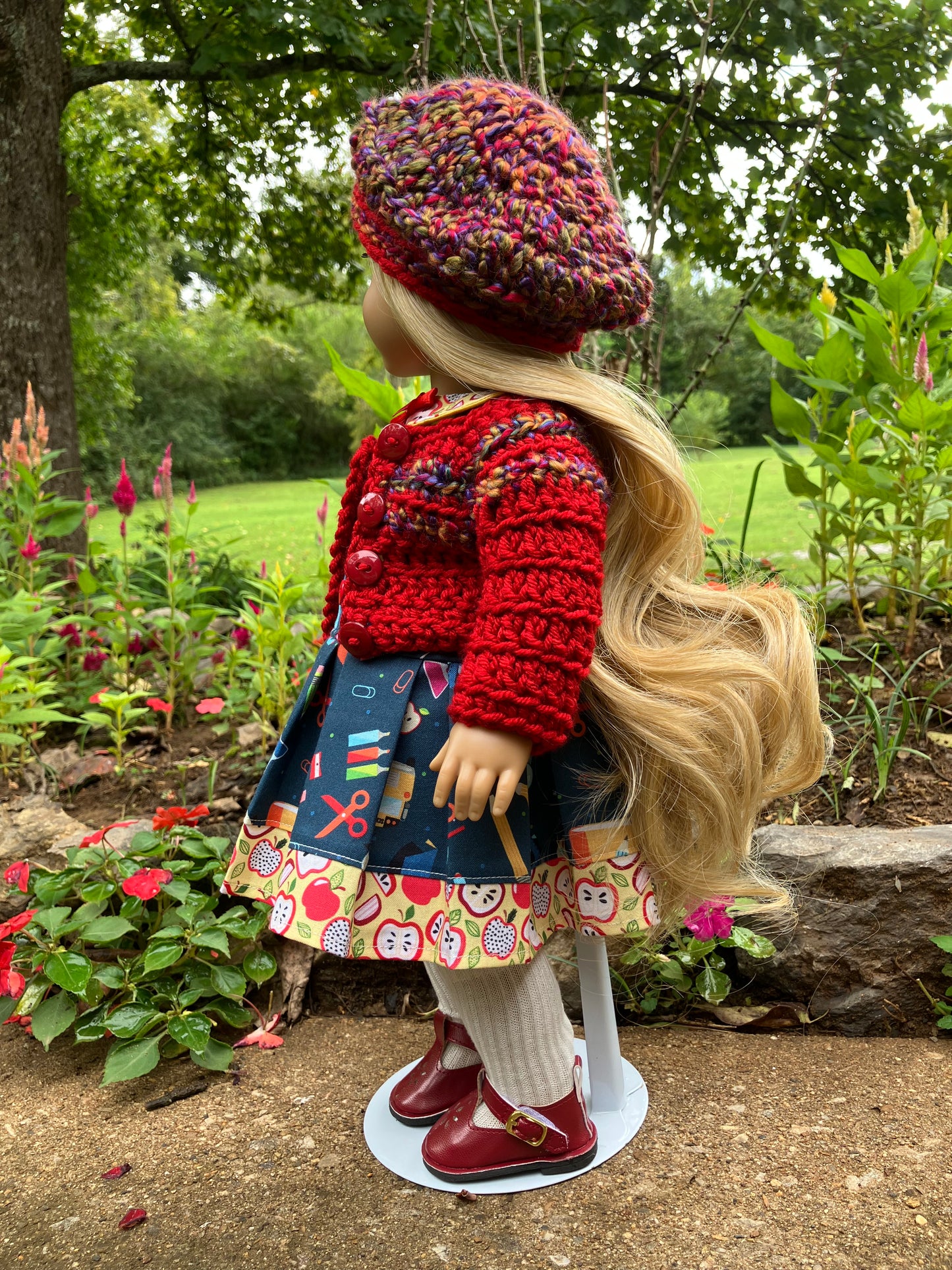 Fall Back to School Outfit for 18 Inch American Girl Doll