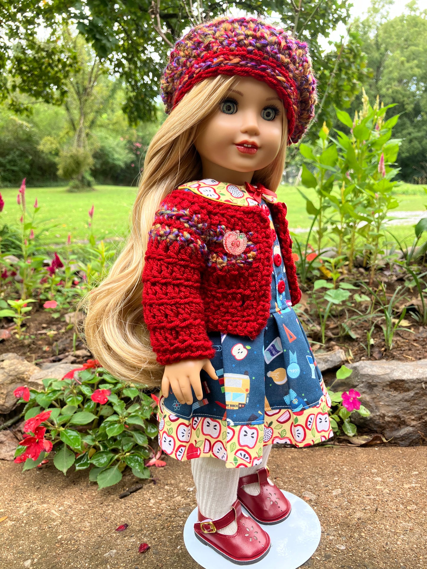 Fall Back to School Outfit for 18 Inch American Girl Doll