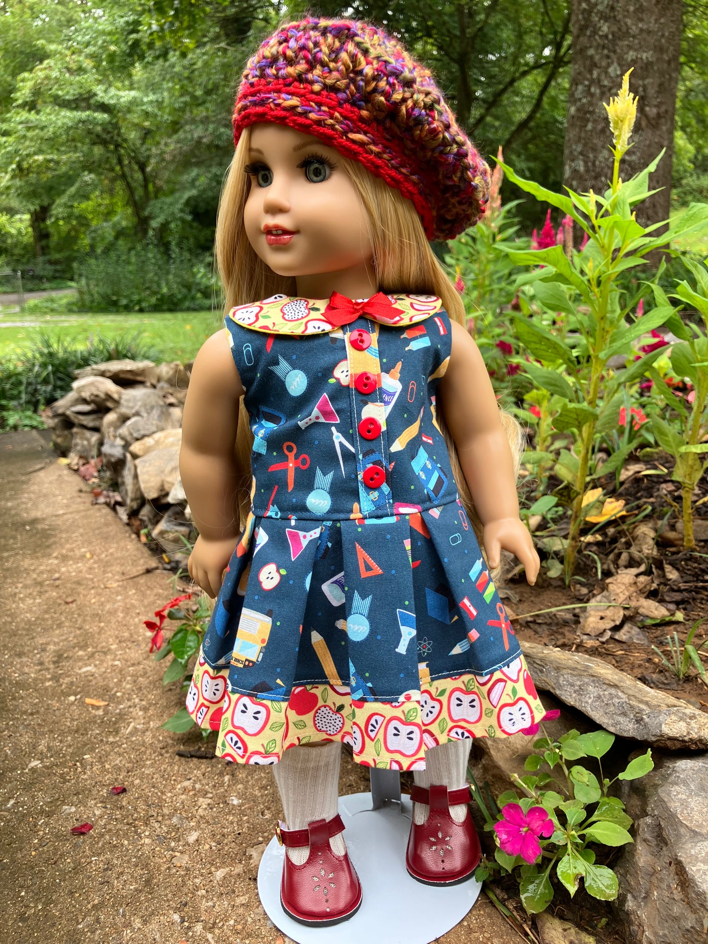 Fall Back to School Outfit for 18 Inch American Girl Doll