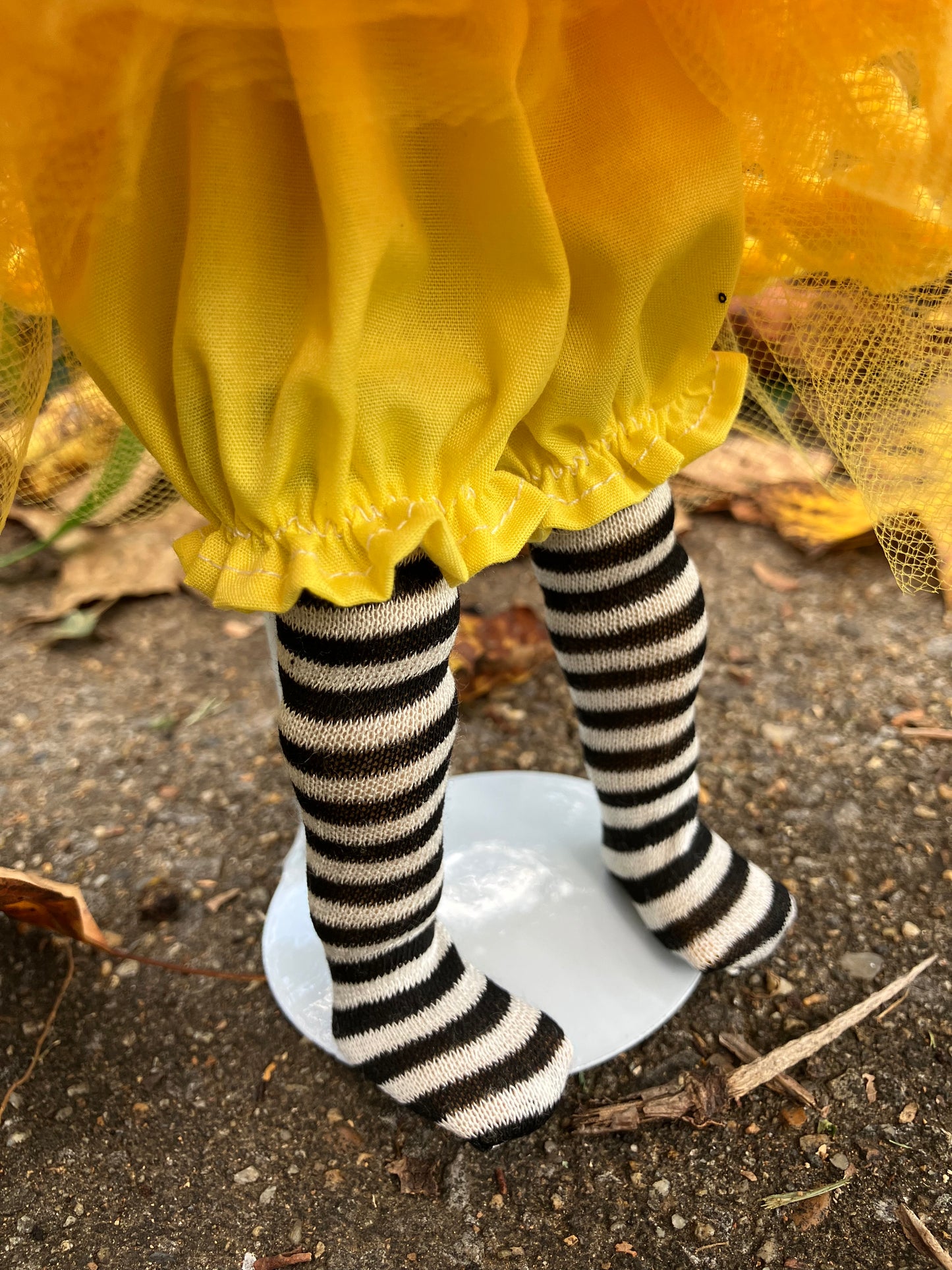 Candy Corn Witch Outfit for 11 Inch Meadowdoll Dumpling