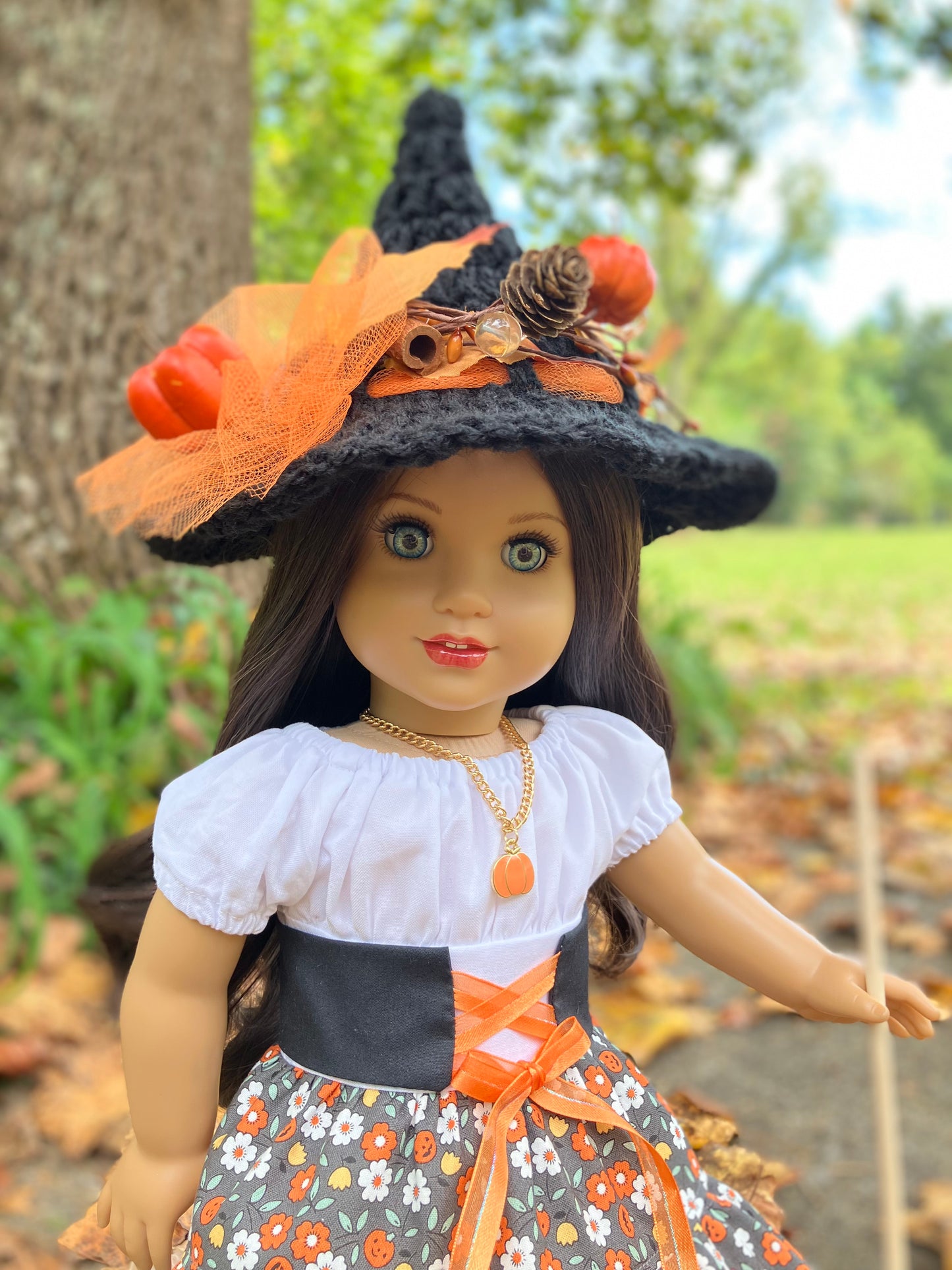 Halloween Witch Outfit for 18 Inch American Girl Doll