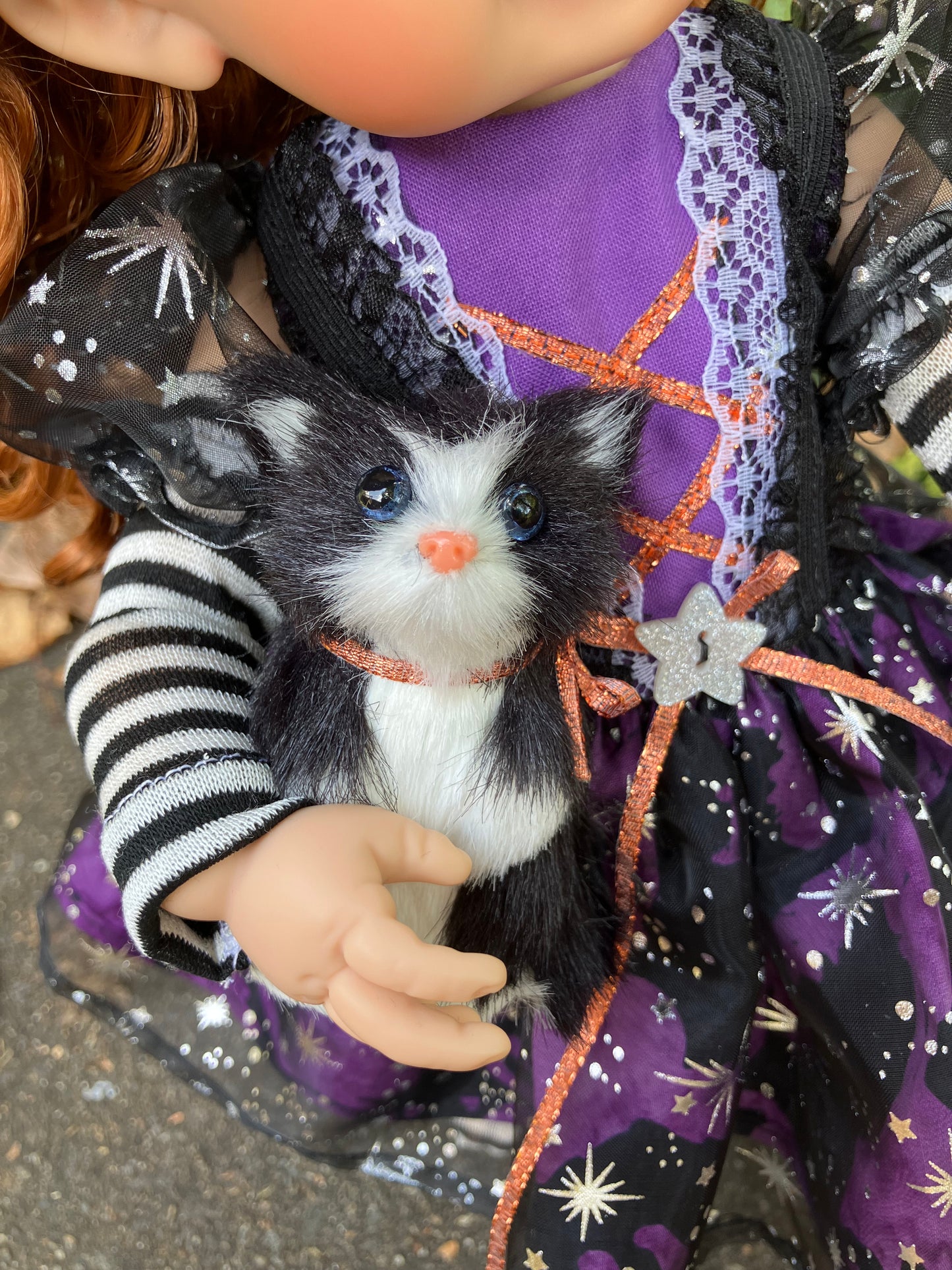Halloween Witch and Friends Outfit for 15 Inch Meadowdoll Moppet