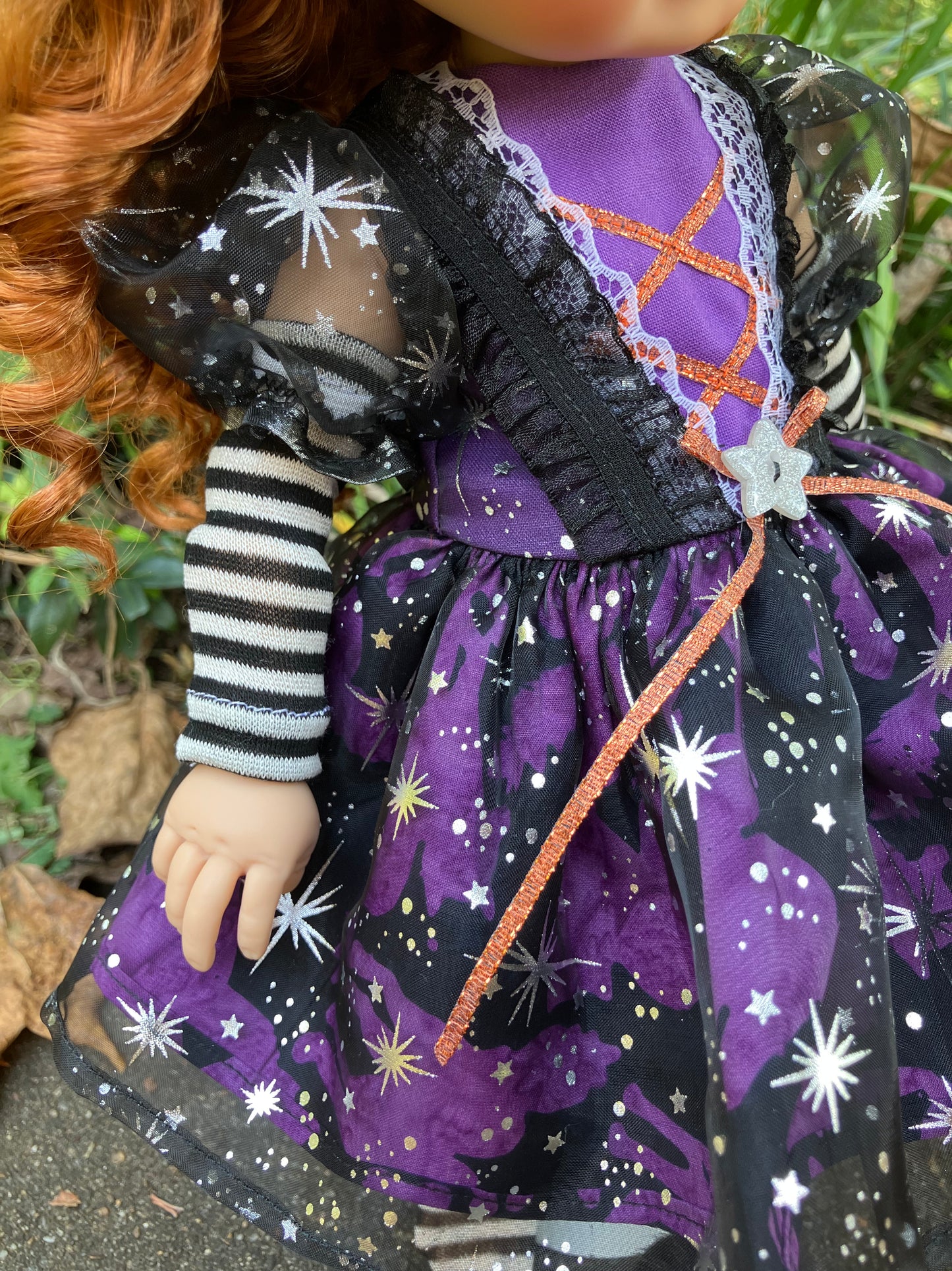 Halloween Witch and Friends Outfit for 15 Inch Meadowdoll Moppet