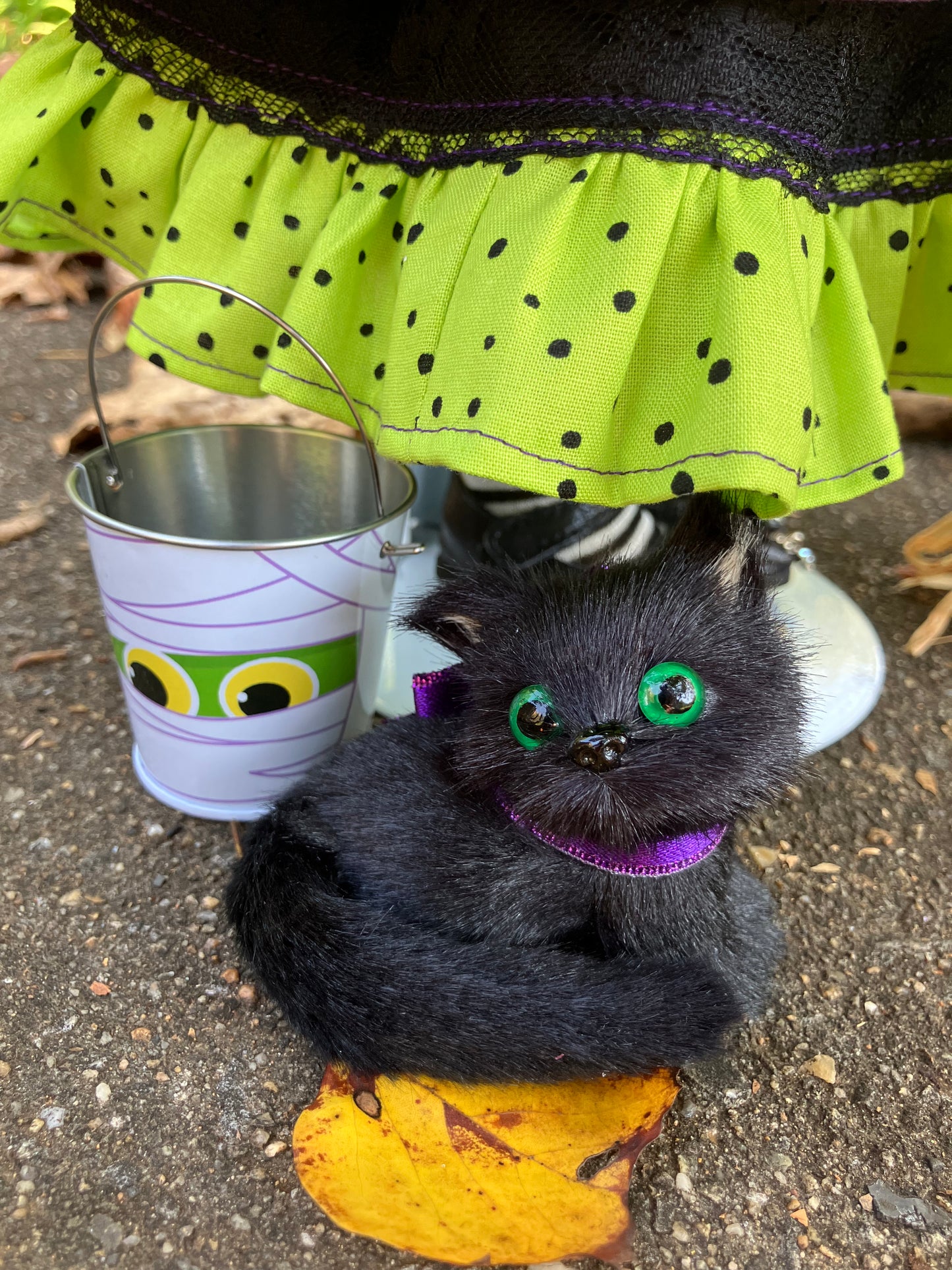 Spooky Halloween Witch Outfit for 18 Inch American Girl Doll