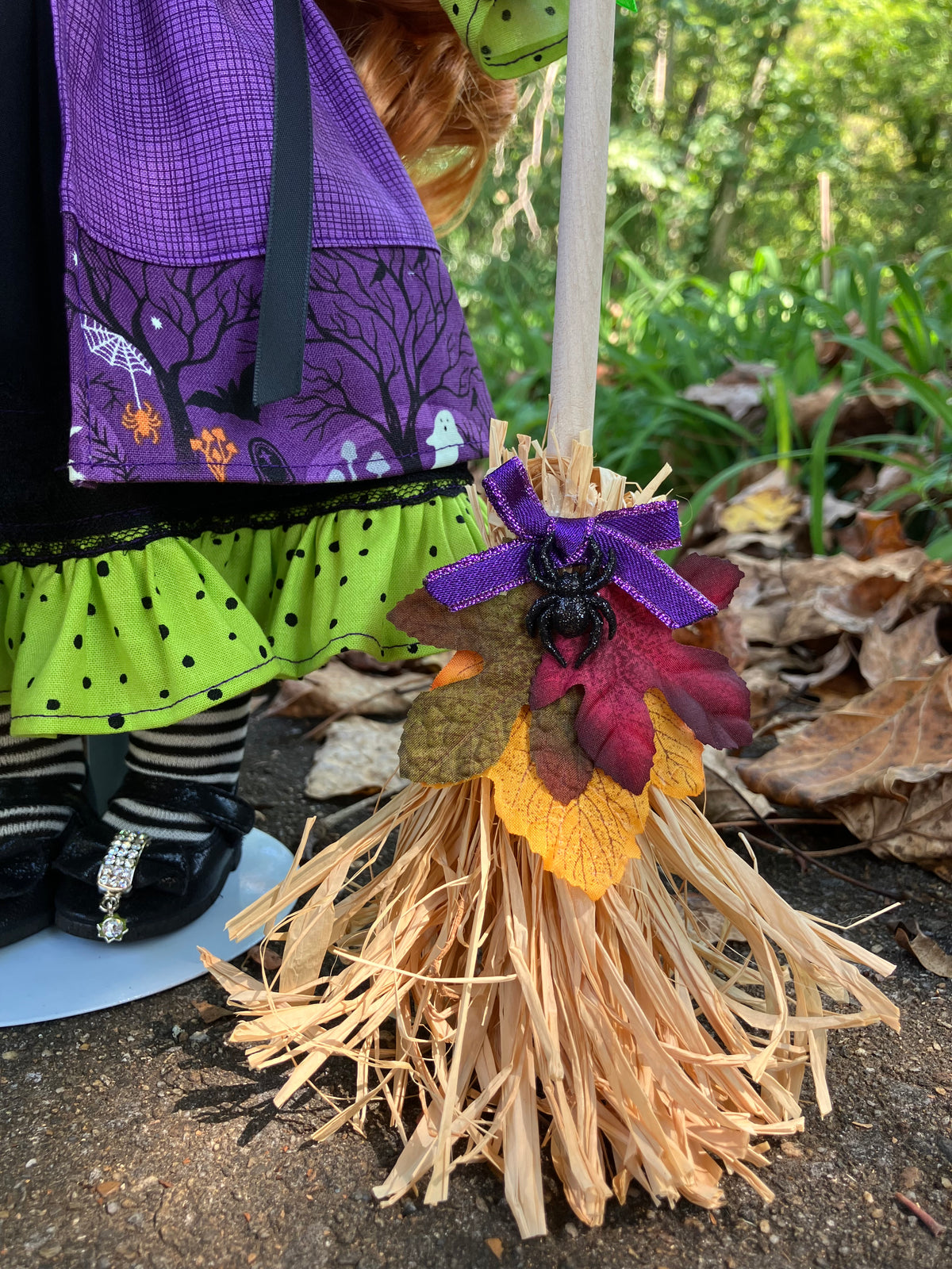 Spooky Halloween Witch Outfit for 18 Inch American Girl Doll