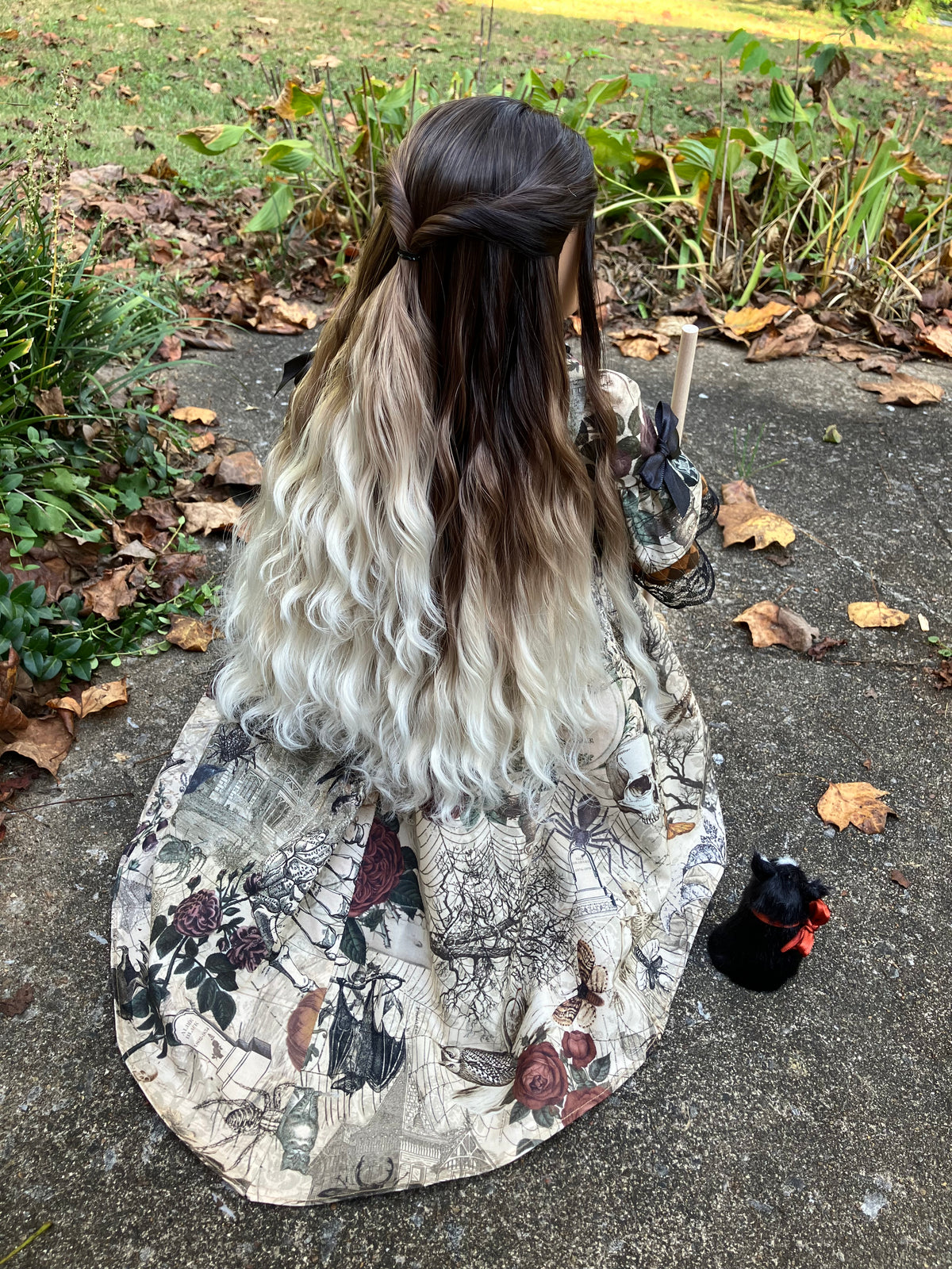 Custom Halloween Witch American Girl Doll - Luna