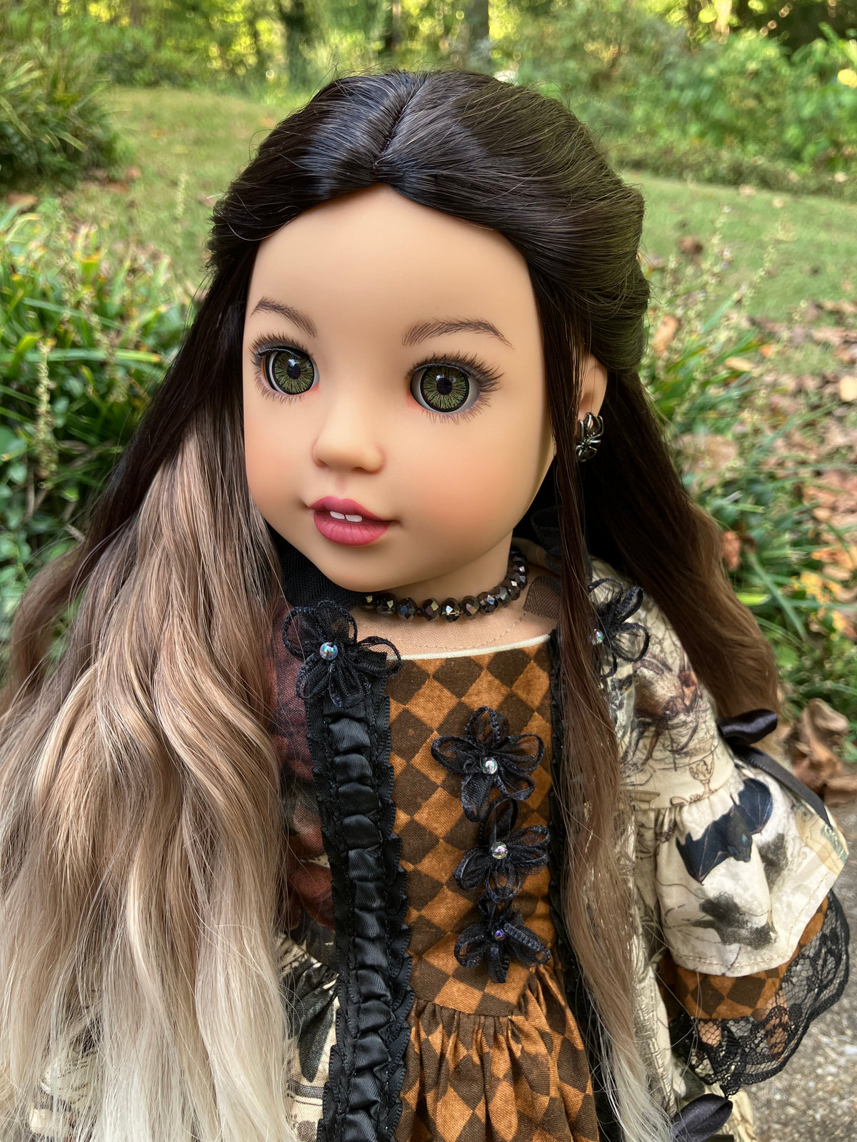 Custom Halloween Witch American Girl Doll - Luna