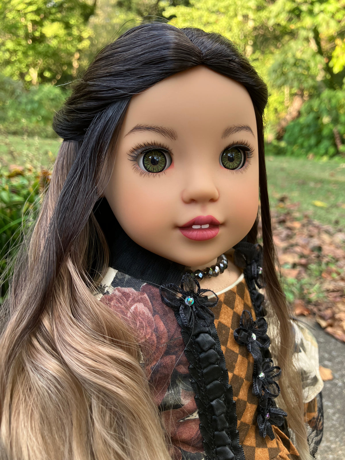 Custom Halloween Witch American Girl Doll - Luna