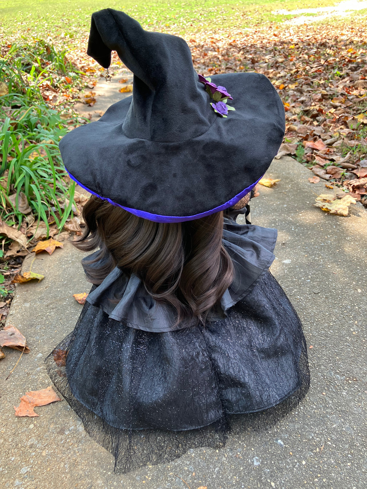 Custom Halloween Witch American Girl Doll - Nightshade