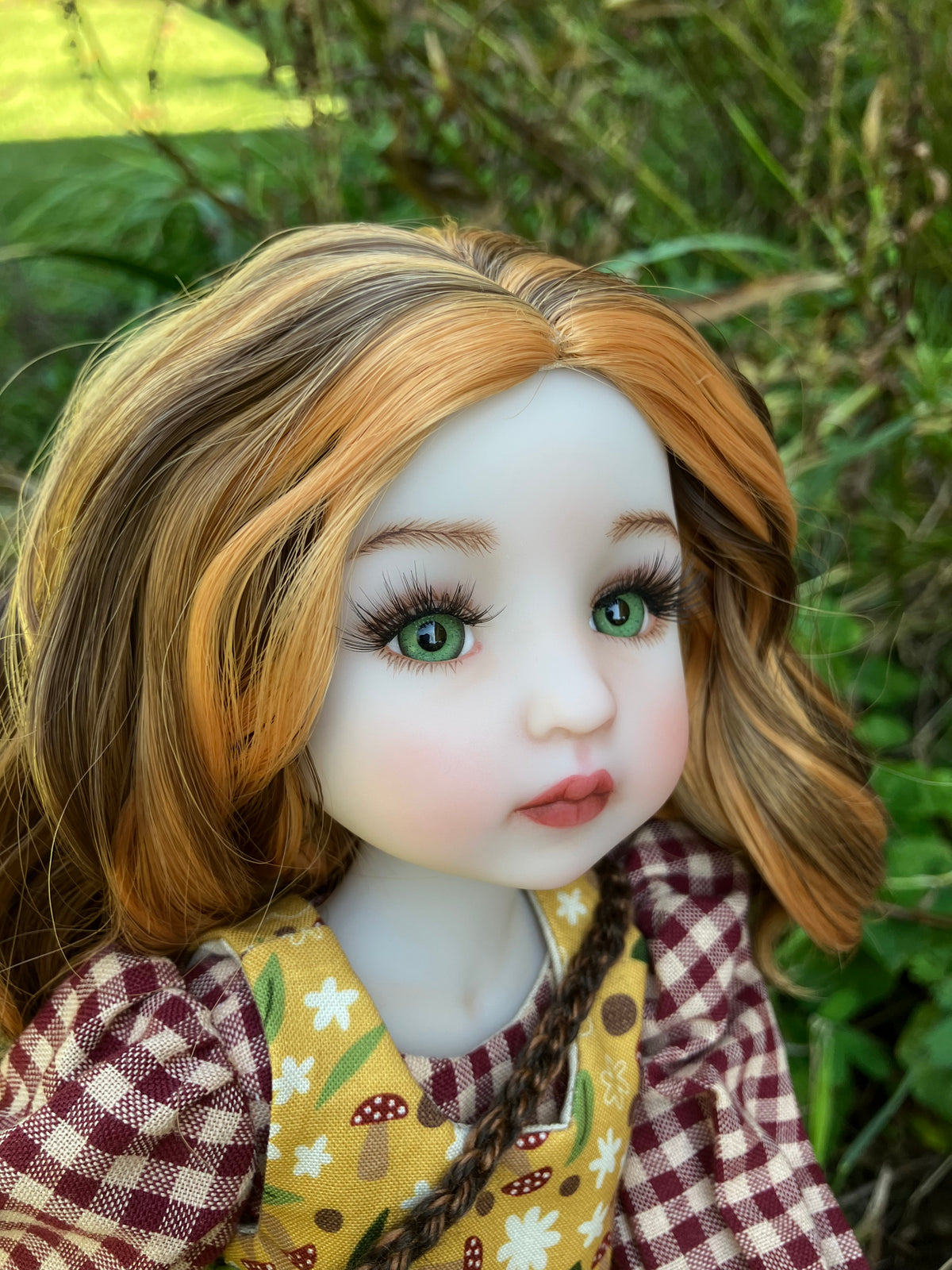 Woodland Witch Custom Halloween Ruby Red Fashion Friends Doll - Chrysanthemum