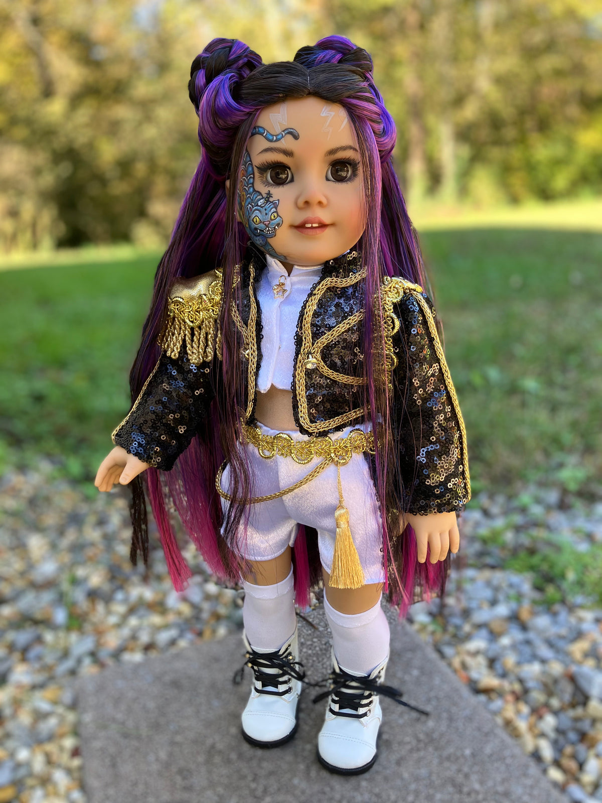 Custom Korean American Pop Star Doll