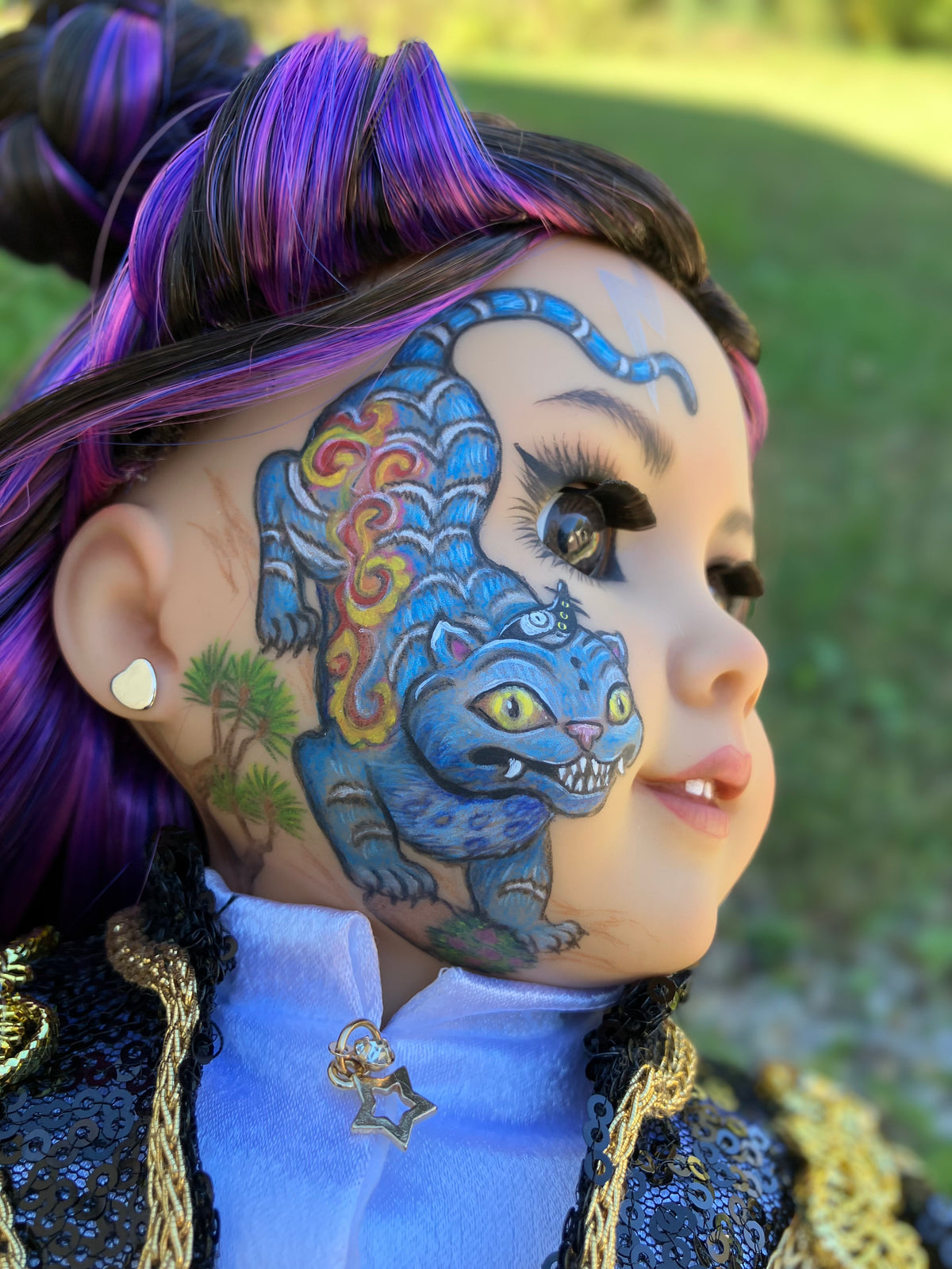 Custom Korean American Pop Star Doll