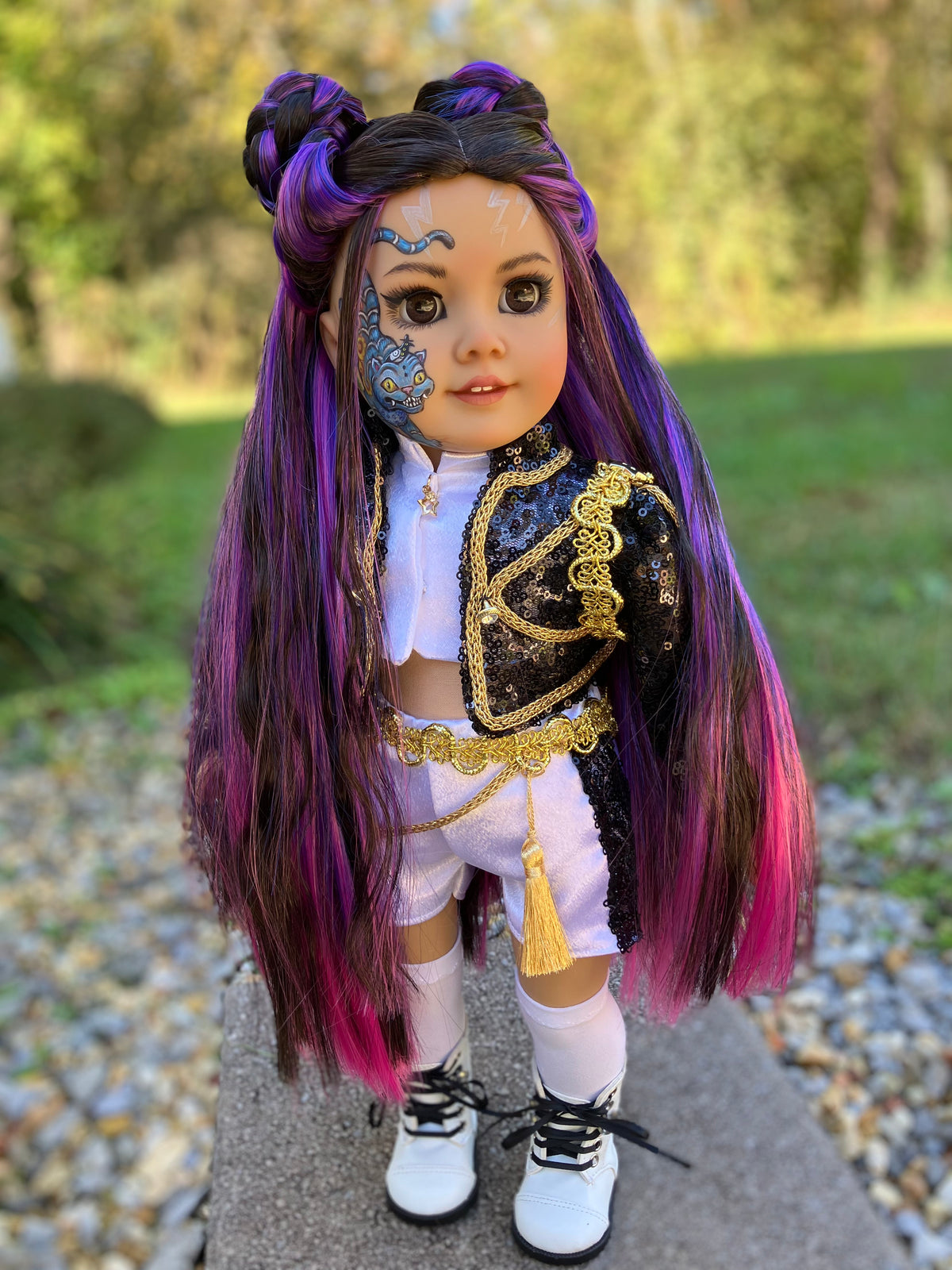 Custom Korean American Pop Star Doll