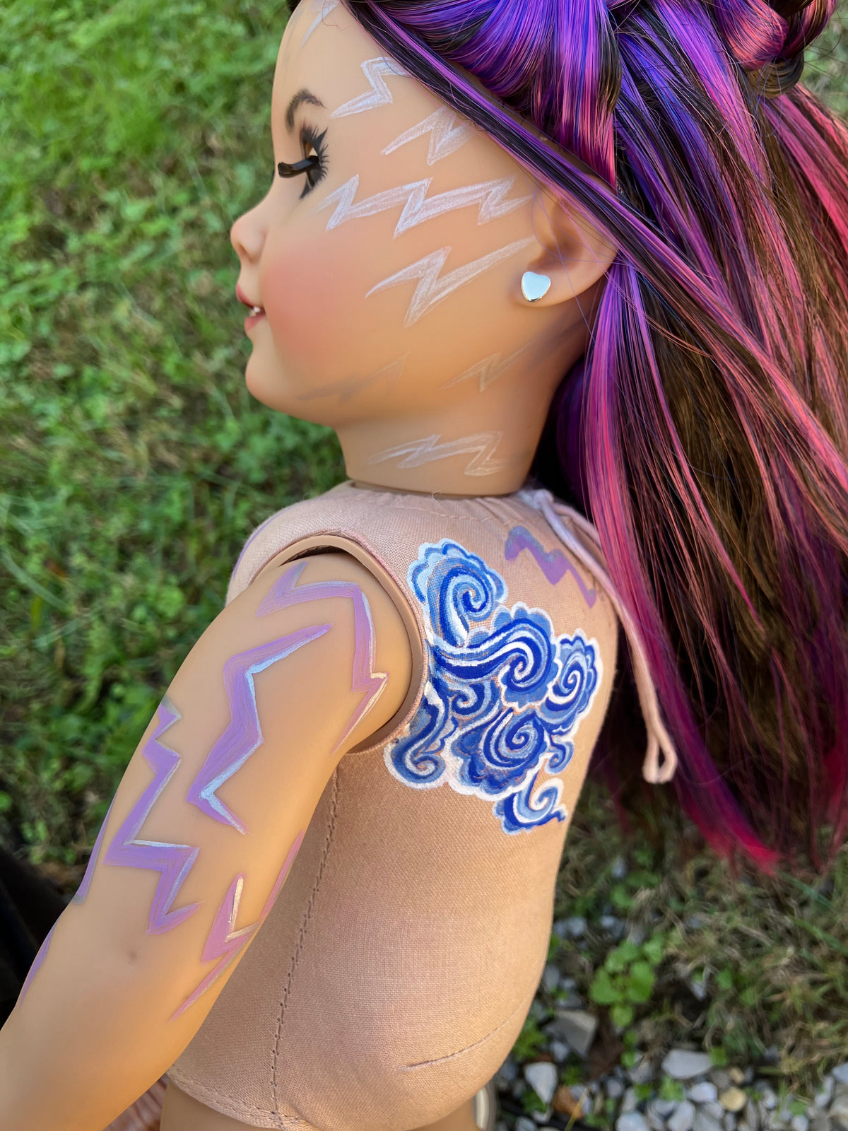 Custom Korean American Pop Star Doll