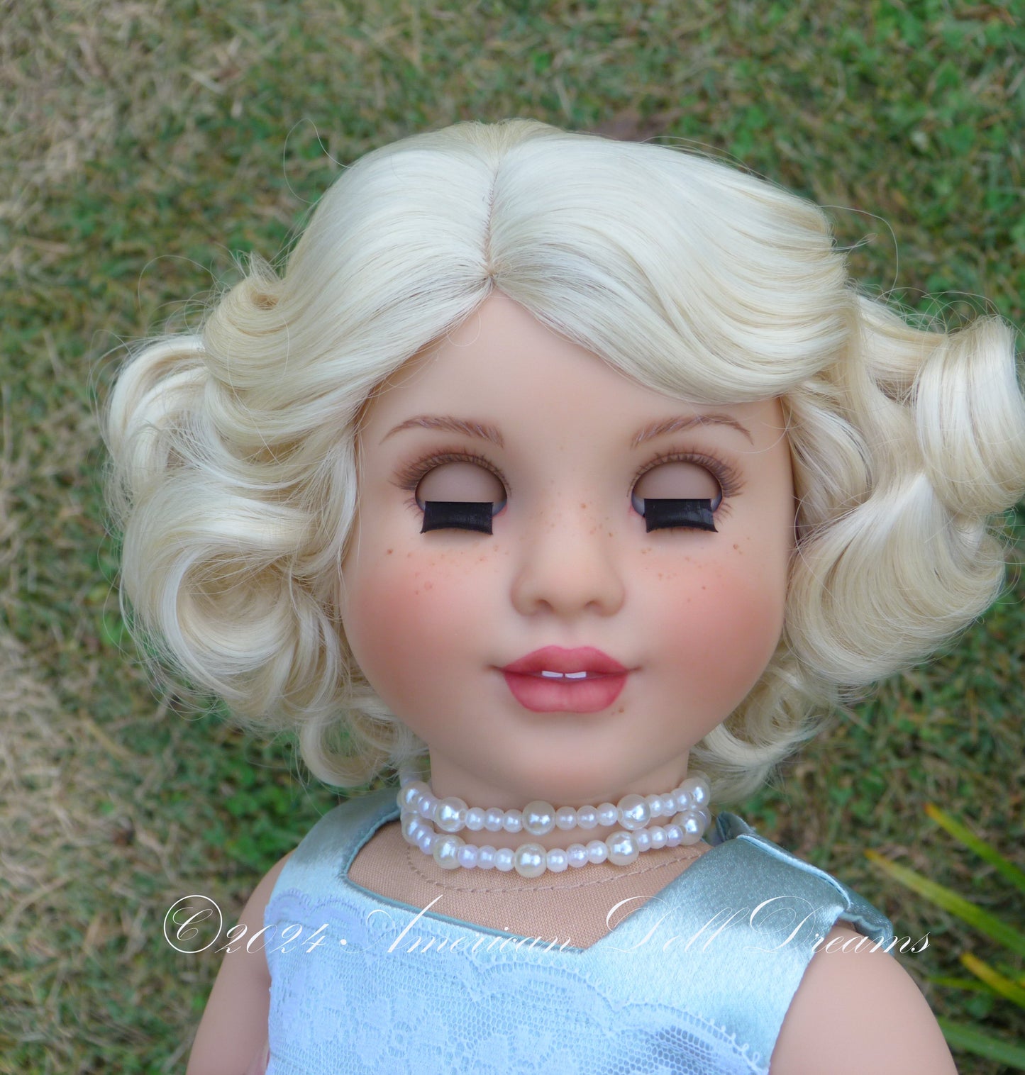 OOAK 1920s Flapper American Girl Custom Doll - Jeanie