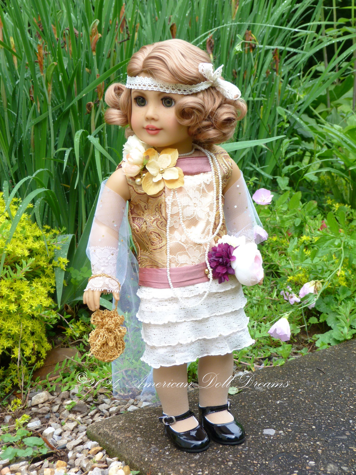 OOAK American Girl 18 Inch Custom Doll Ginger