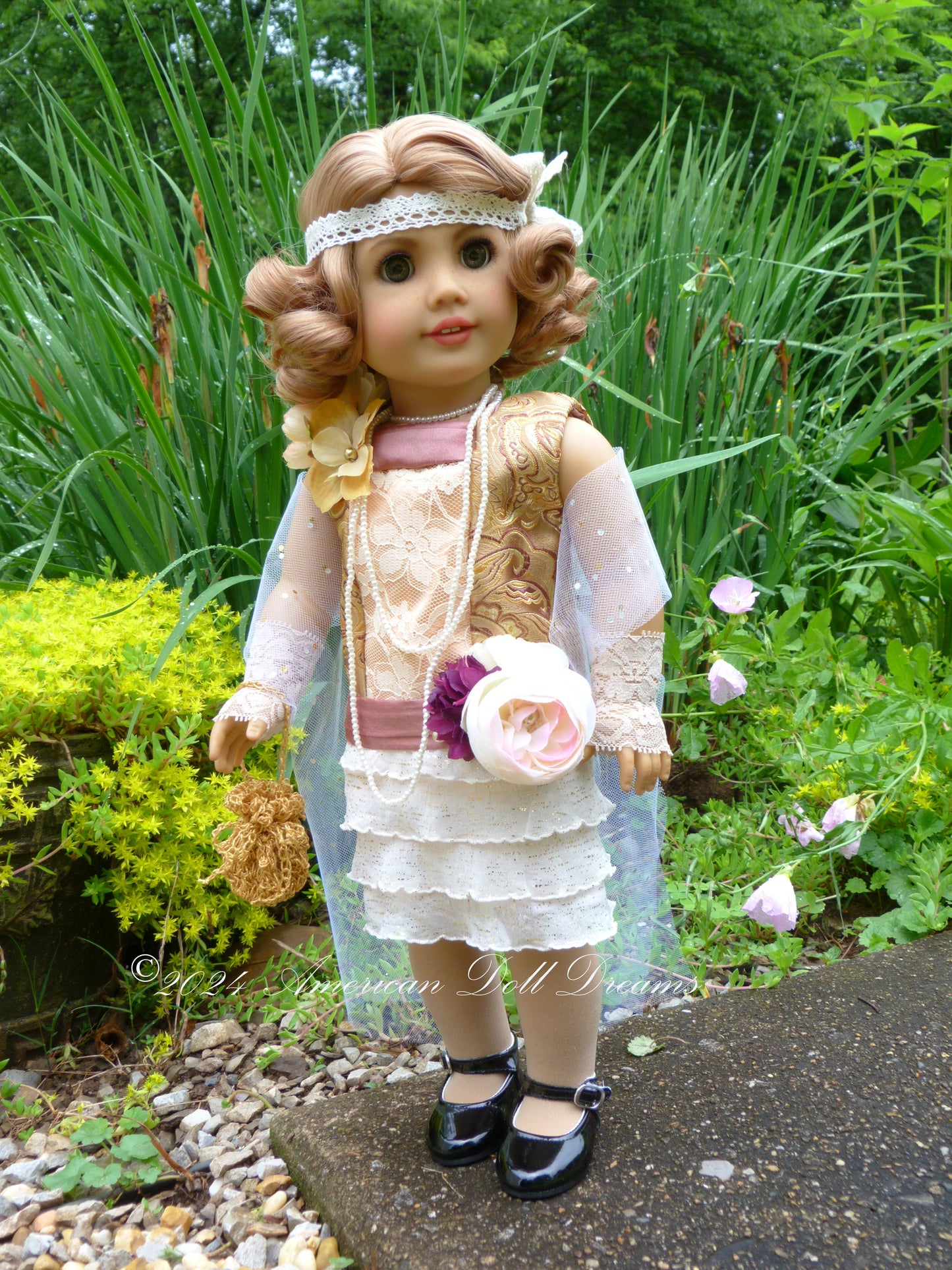 OOAK American Girl 18 Inch Custom Doll Ginger